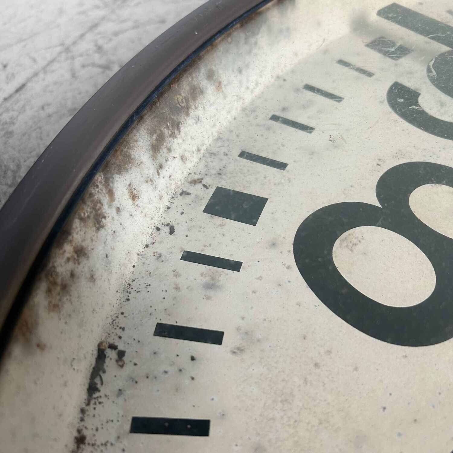 Industrial Vintage Wall Clock, SEIKO, Japan.