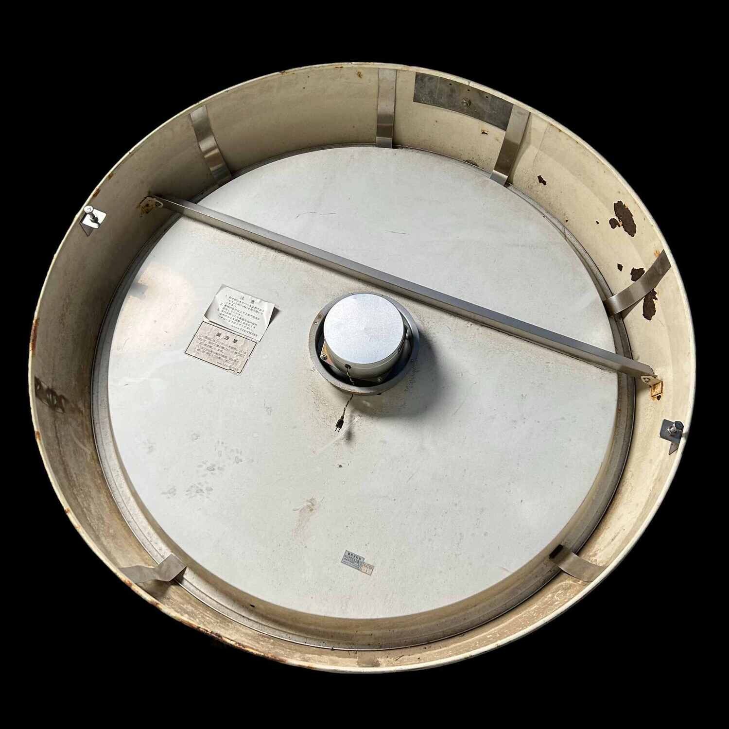 XL Industrial Vintage Wall Clock, CITIZEN, Japan.