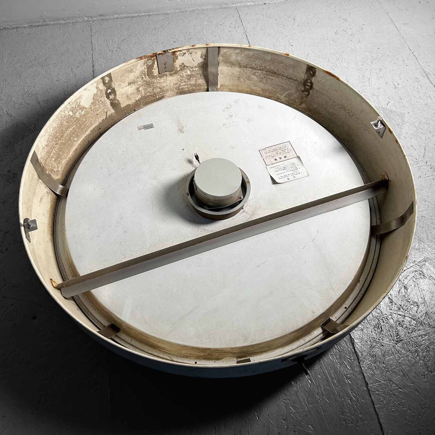 XL Industrial Vintage Wall Clock, CITIZEN, Japan.