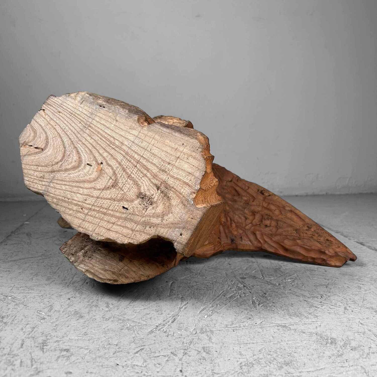 Decoratief Houtsnijwerk 'Arend', Mingei (民芸), Shōwa, Japan.