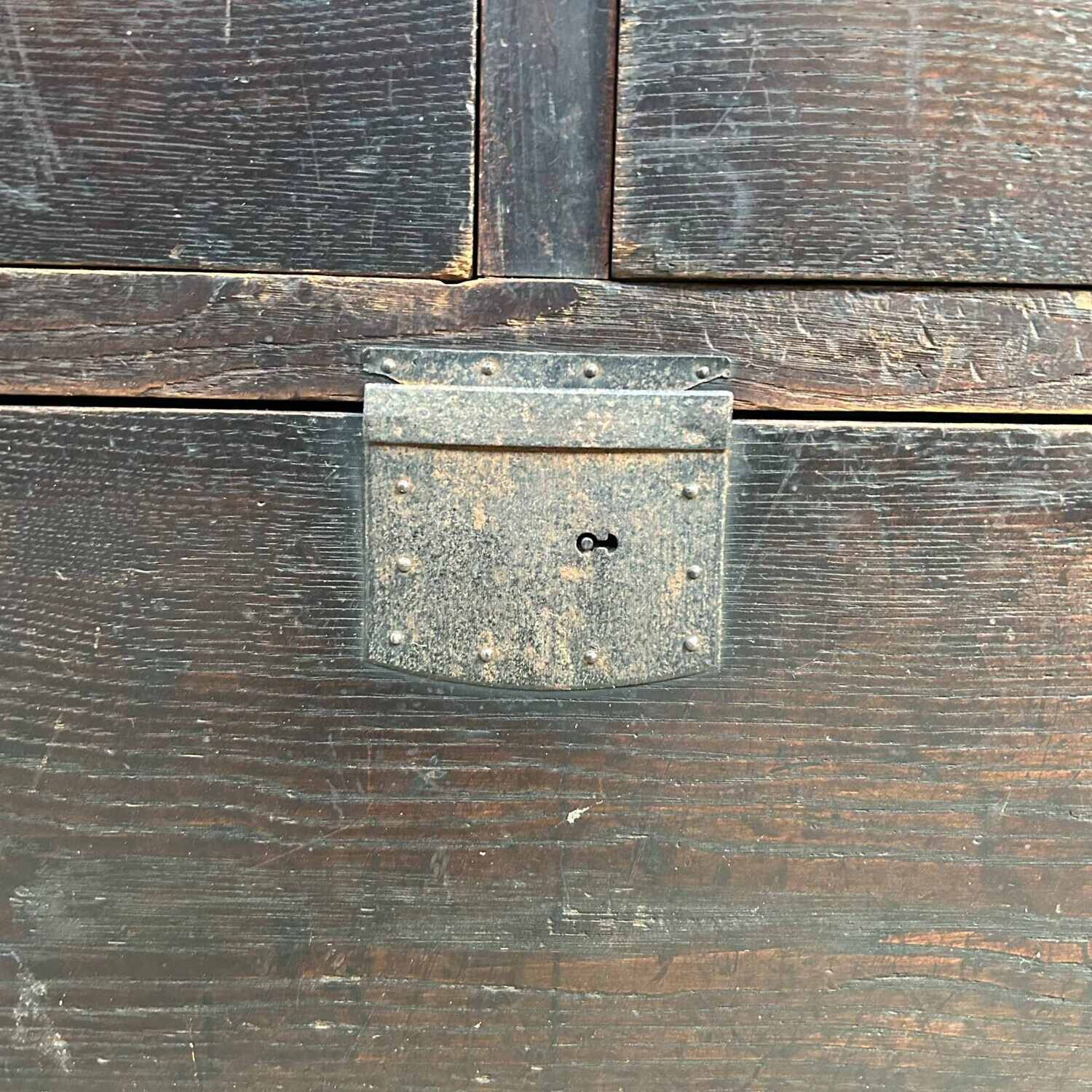 Tall Japanese Wabi Sabi Tansu Cabinet, Meiji Period. Tall Japanese Wabi Sabi Tansu Cabinet, Meiji Period.