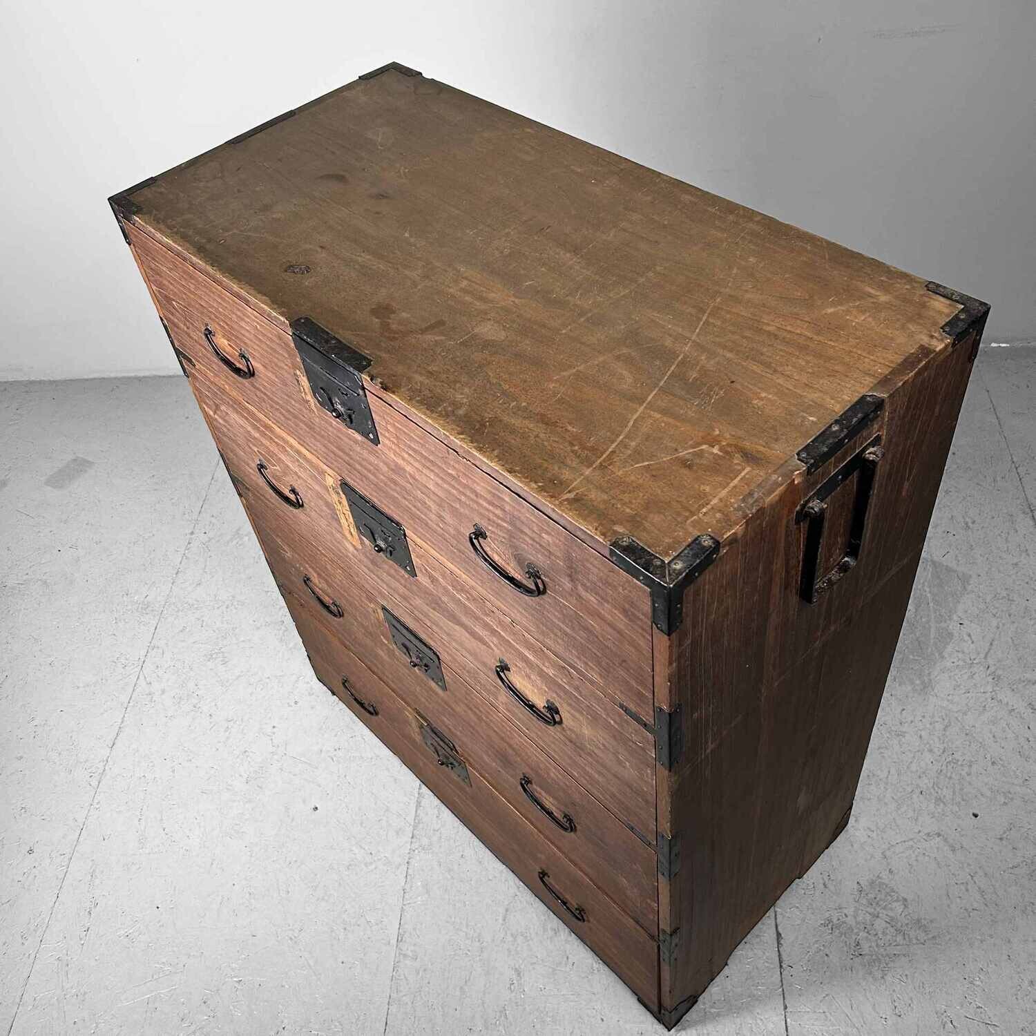Japanse Traditionele Tansu Ladekast, Taishō-periode.