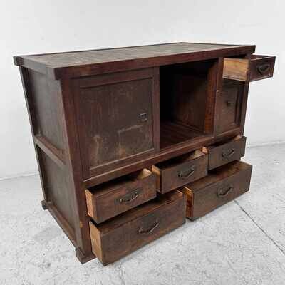 Traditional Japanese storage cabinet, Taishō [大正] era.
