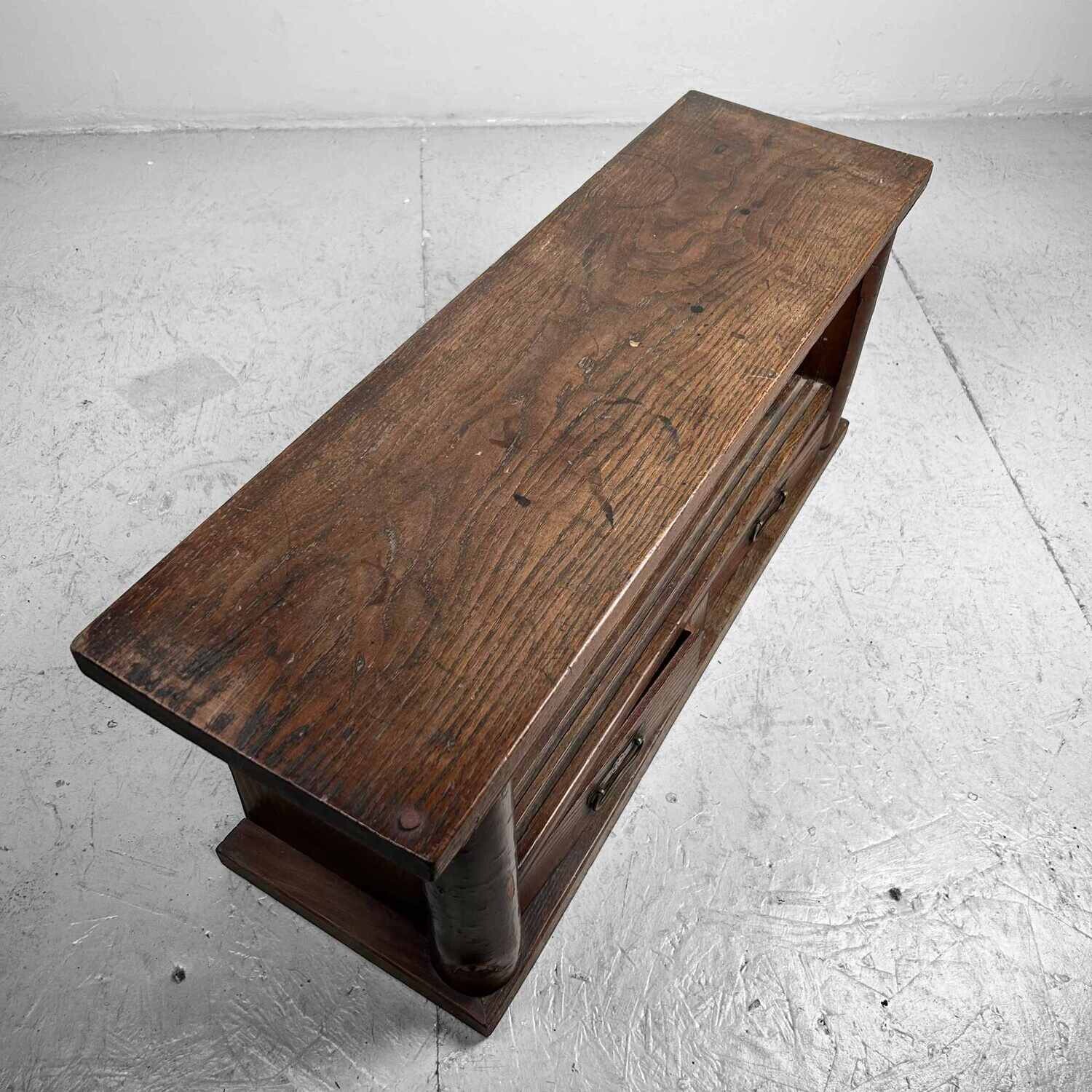 Lage Japanse 'Jibukuro Tokonoma' Tansu, Taishō-periode.