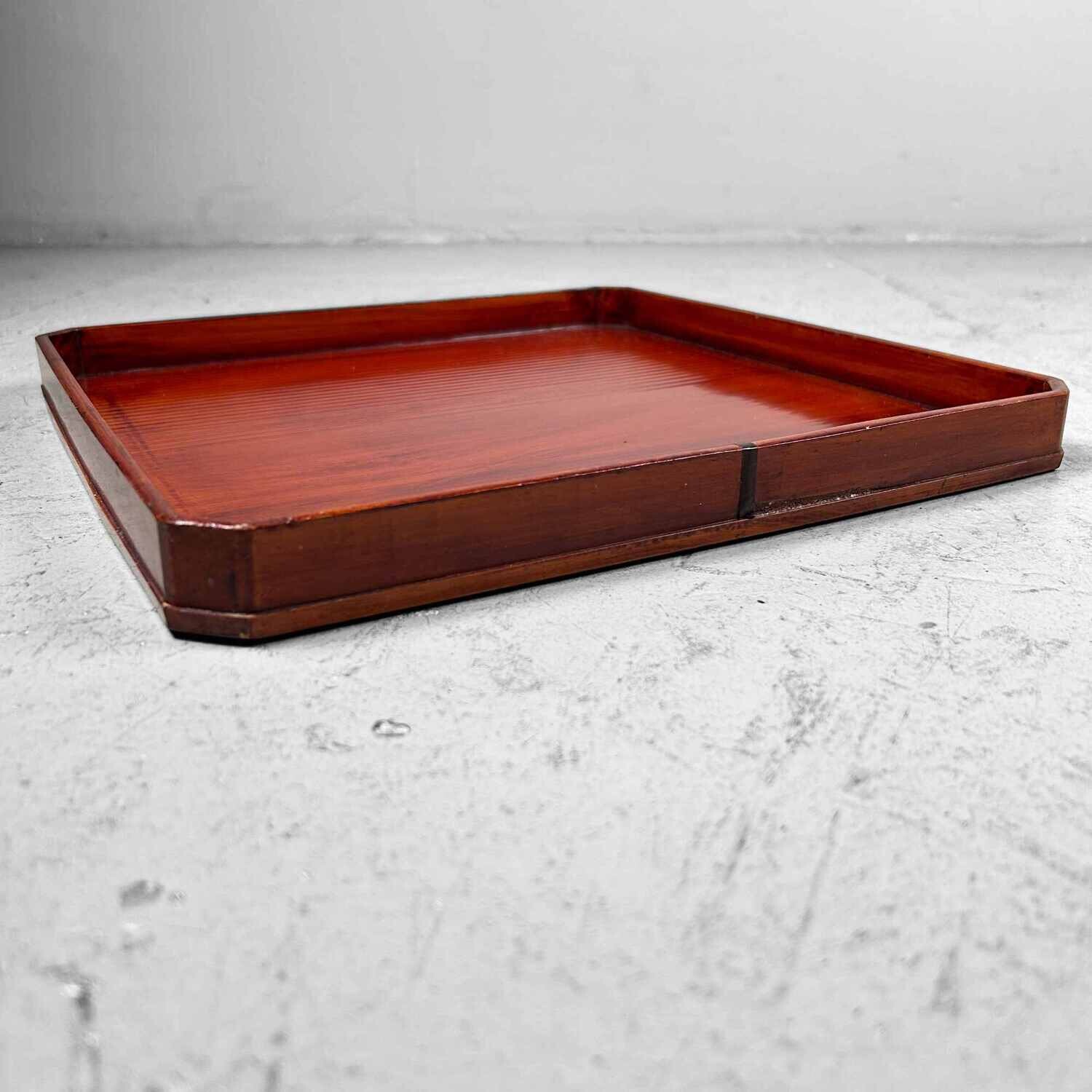 Houten Japans Dienblad, Taishō-periode.