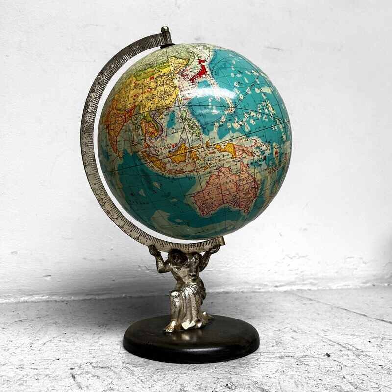 Japanese Vintage ALCO World Globe 'Atlas', 1960s.