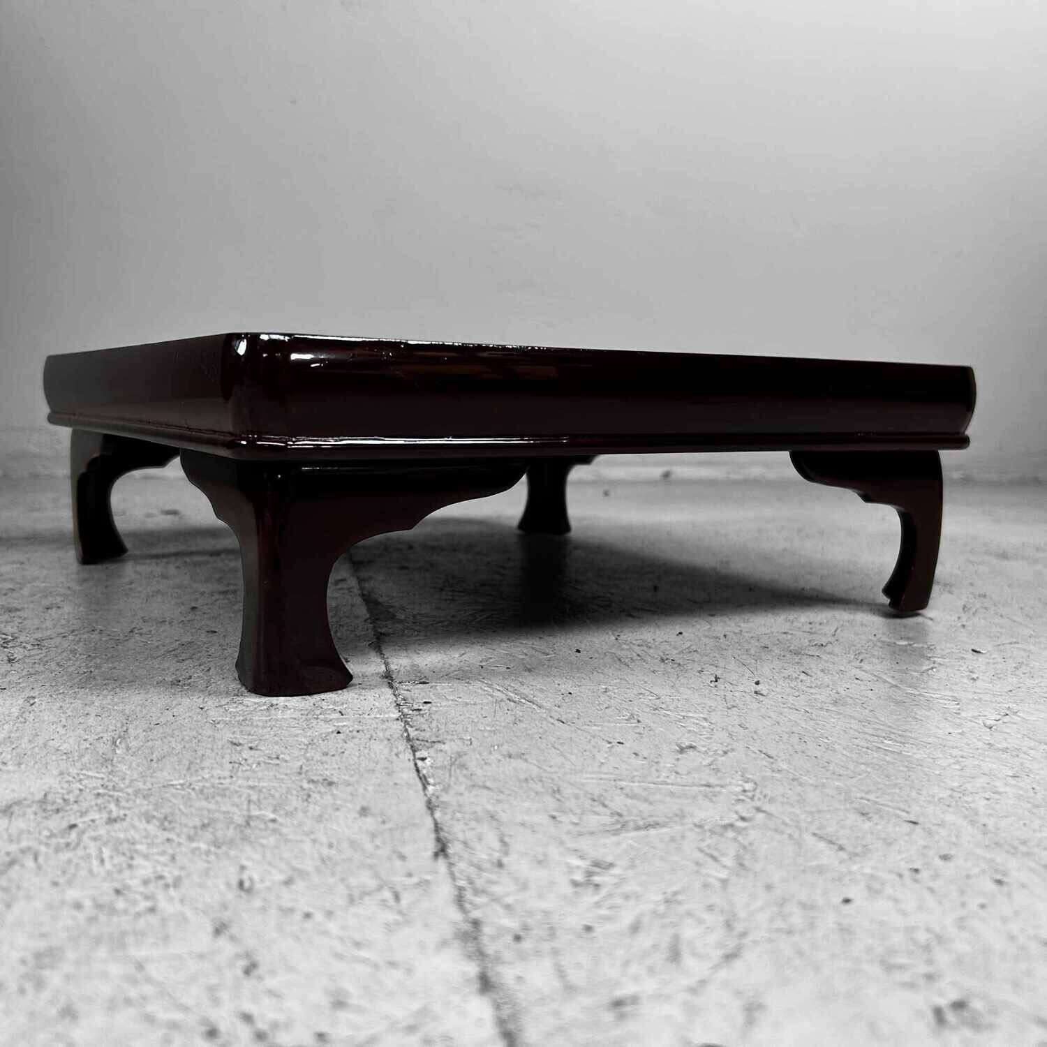 Set of Urushi Lacquer Serving Tables, Meiji Period, Japan.