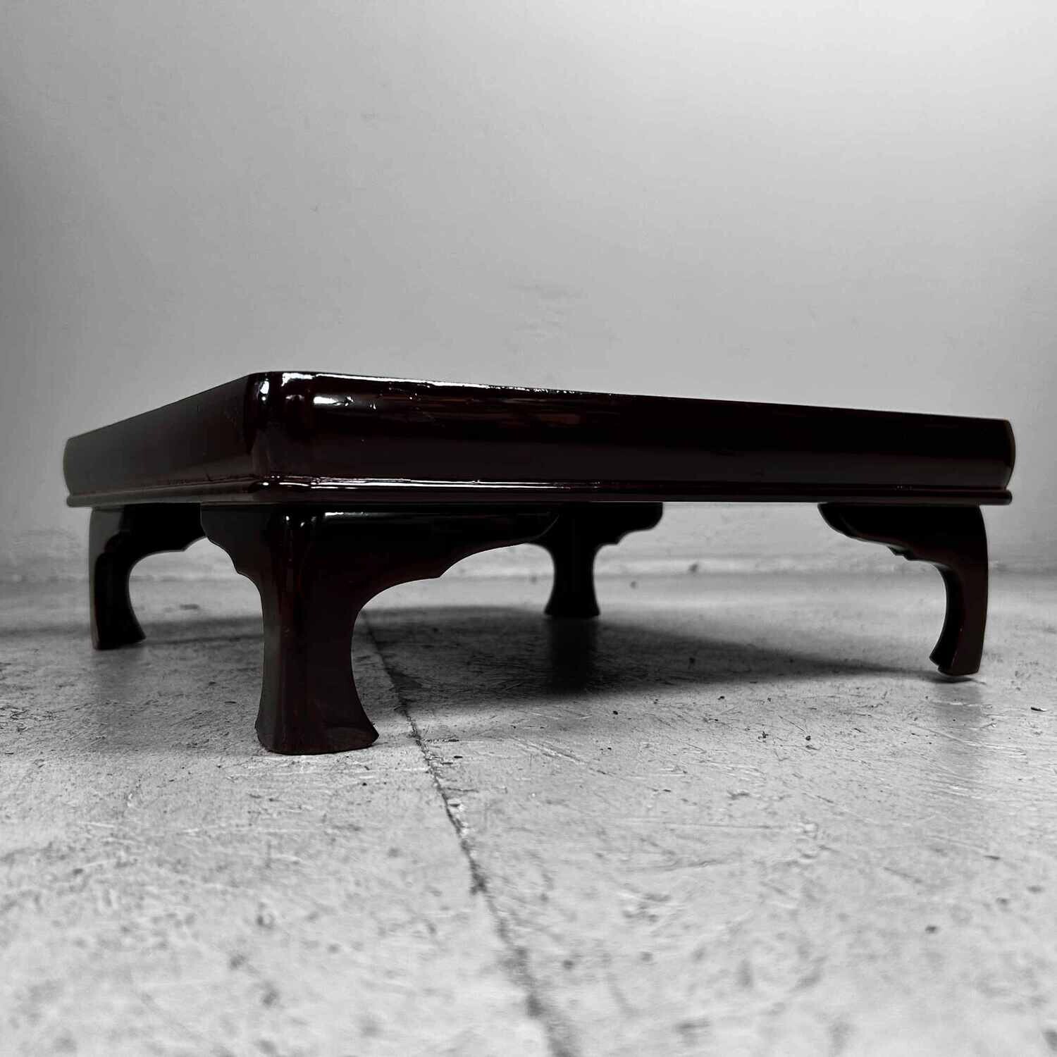 Set of Urushi Lacquer Serving Tables, Meiji Period, Japan.