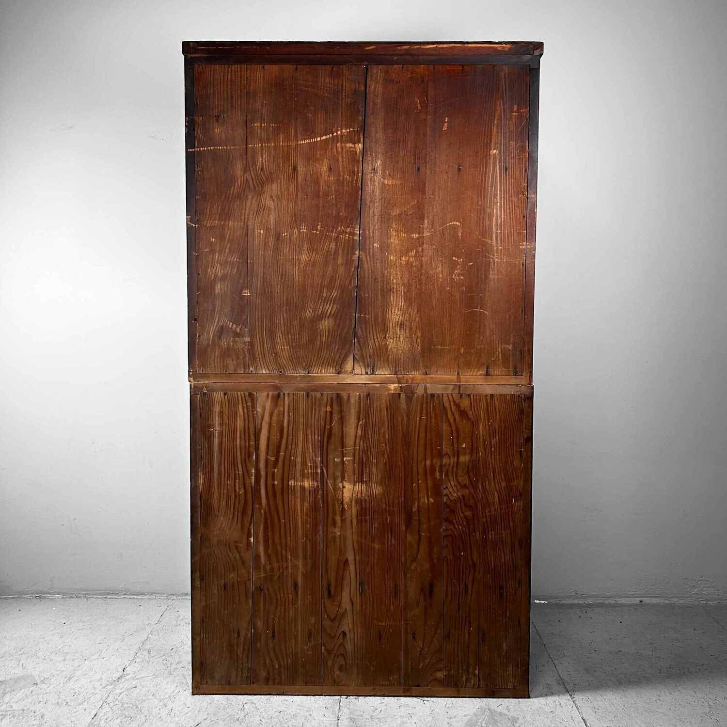 Traditional Japanese Tansu Storage Cabinet, Taishō Period.