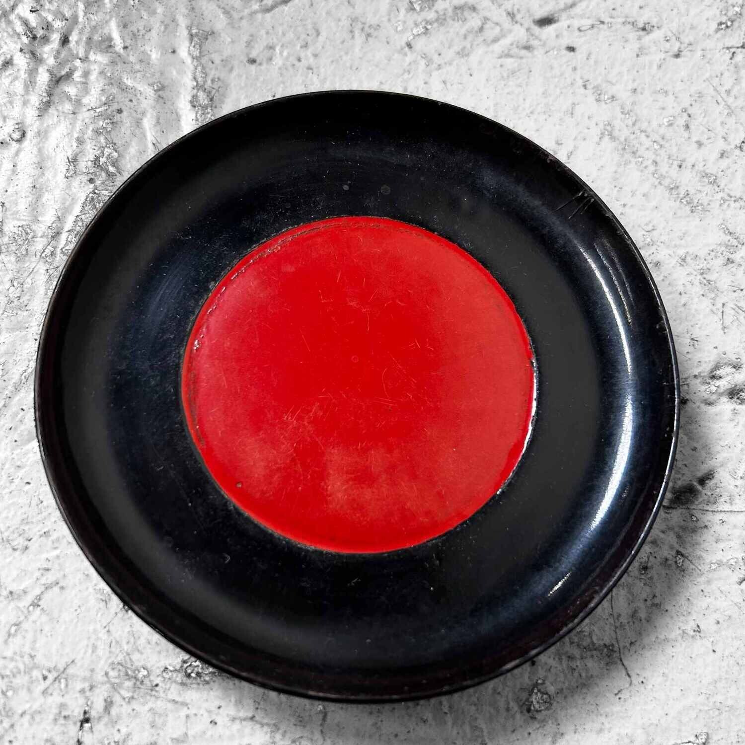 Set Black and Red Lacquered Wooden Dishes, Meiji Period, Japan. Set Black and Red Lacquered Wooden Dishes, Meiji Period, Japan.