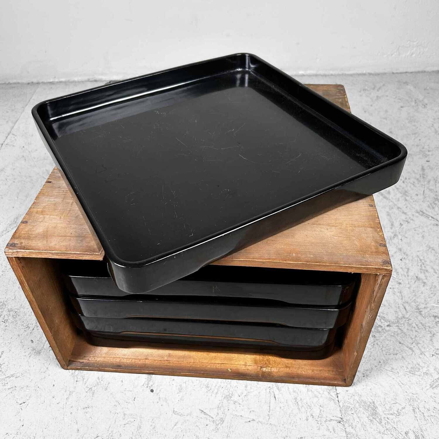 Wooden Japanese Lacquer Tray, Taishō period.