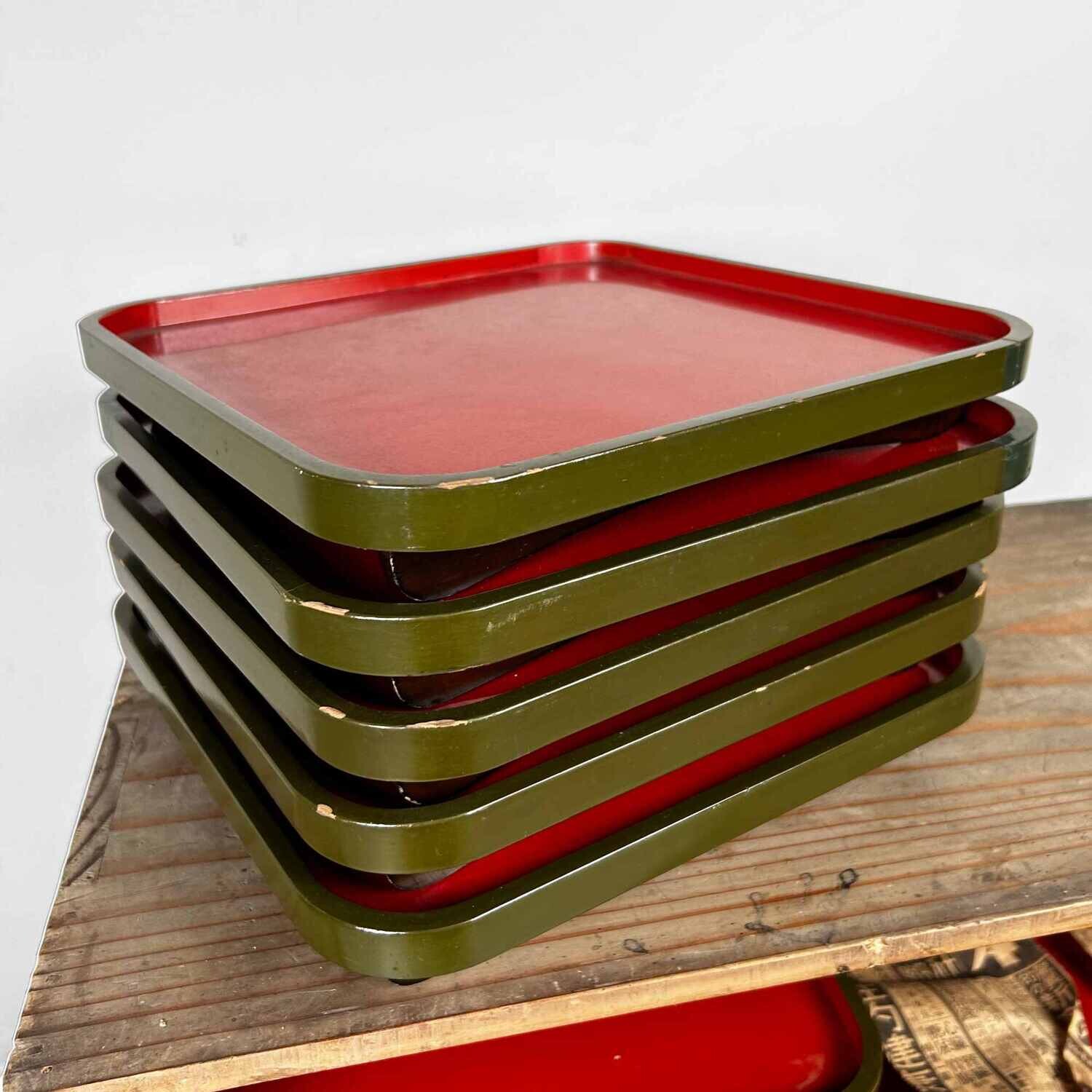 Urushi Lacquer Serving Table, Taisho Period, Japan.