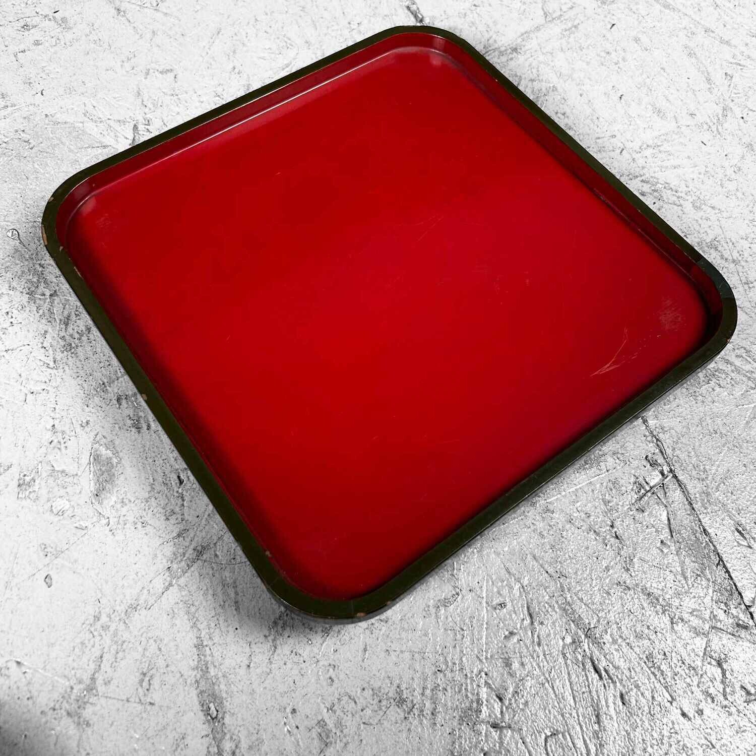 Urushi Lacquer Serving Table, Taisho Period, Japan.