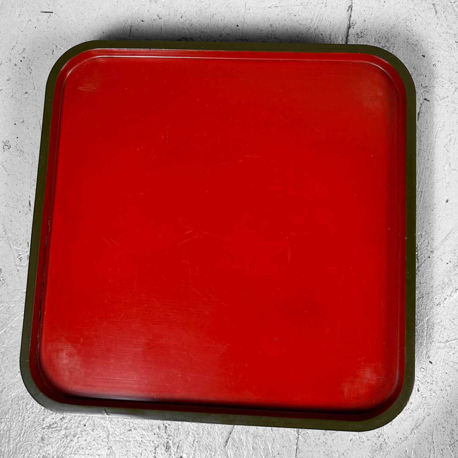 Urushi Lacquer Serving Table, Taisho Period, Japan.