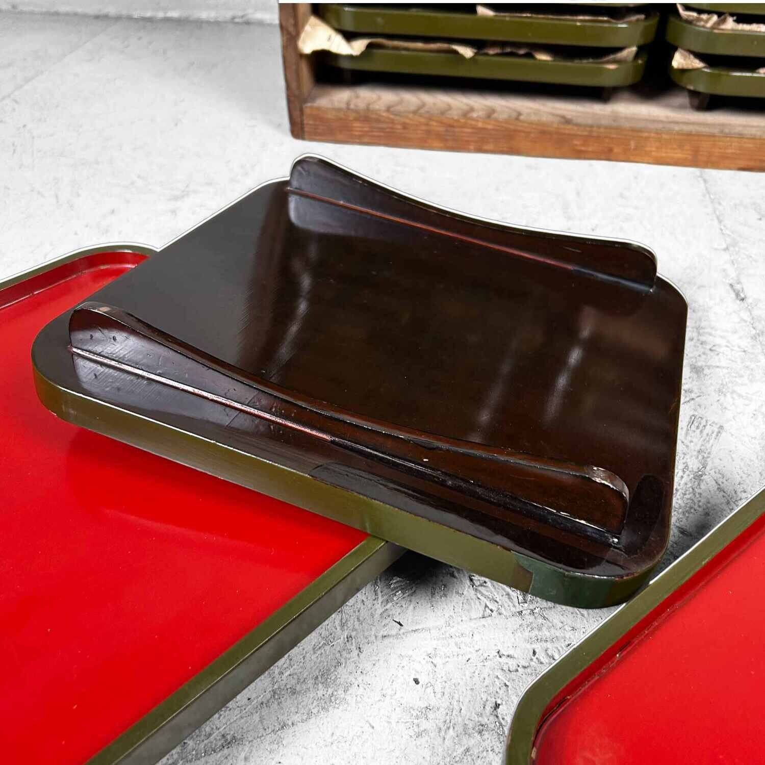 Urushi Lacquer Serving Table, Taisho Period, Japan.