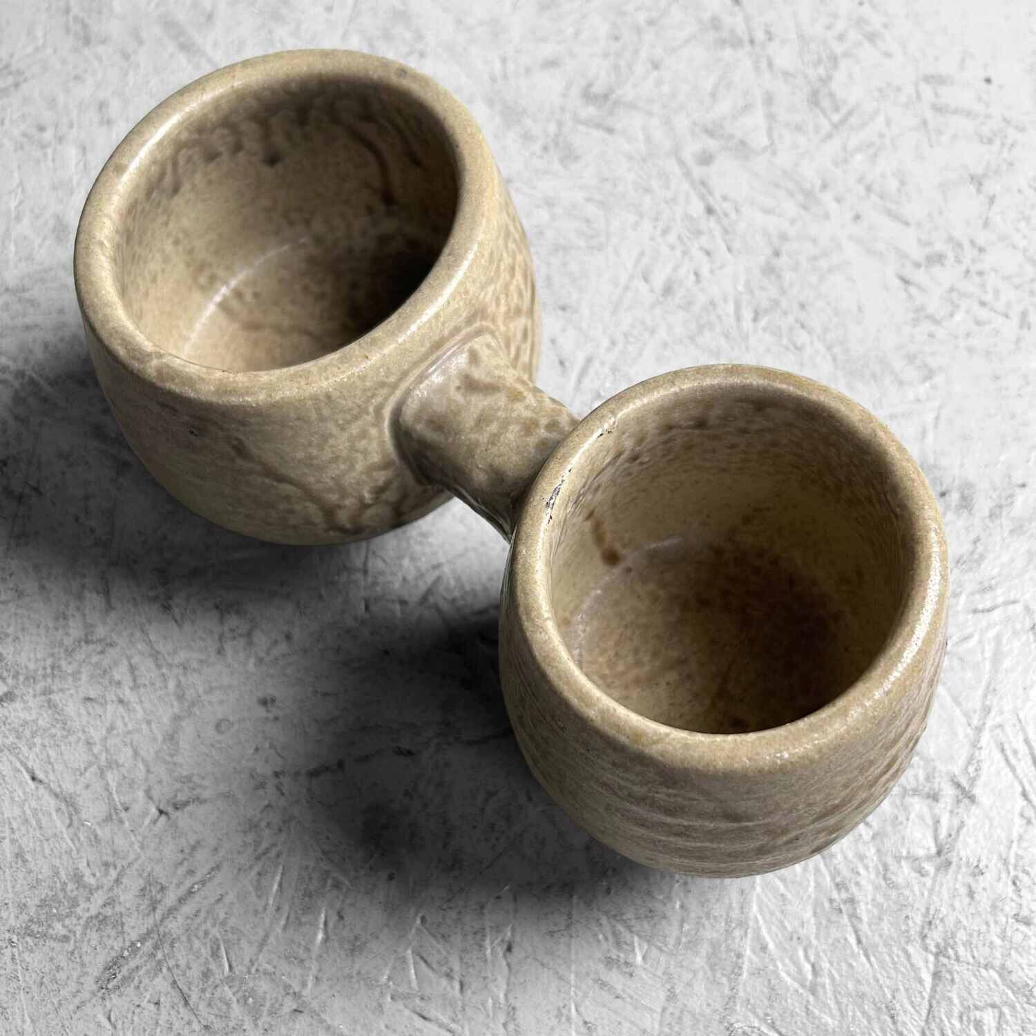 Zeldzame Mid Century Toyo Ceramic Ikebana Planter, Japan.