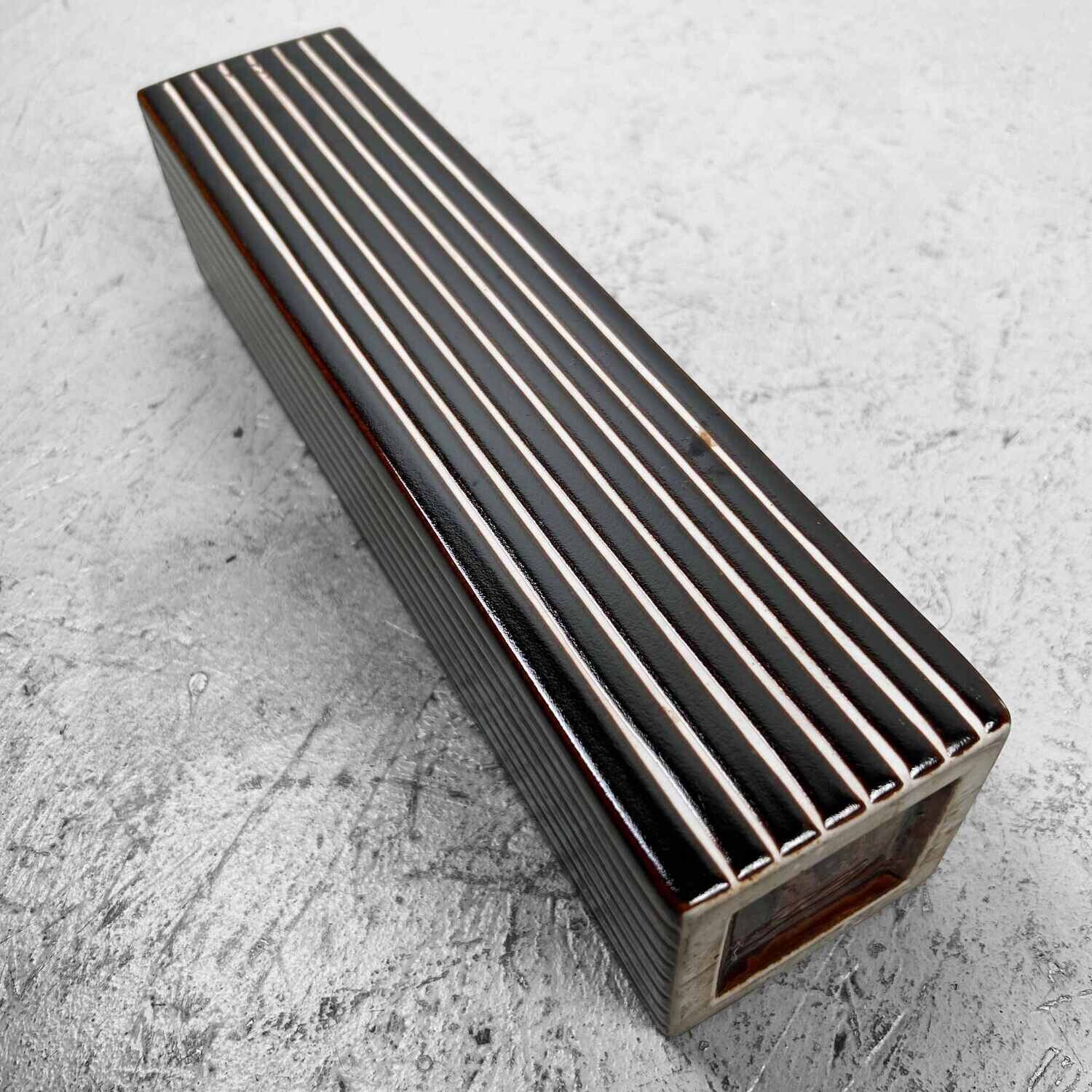 Mid Century Keramieken Ikebana 生花 Bloemenvaas.