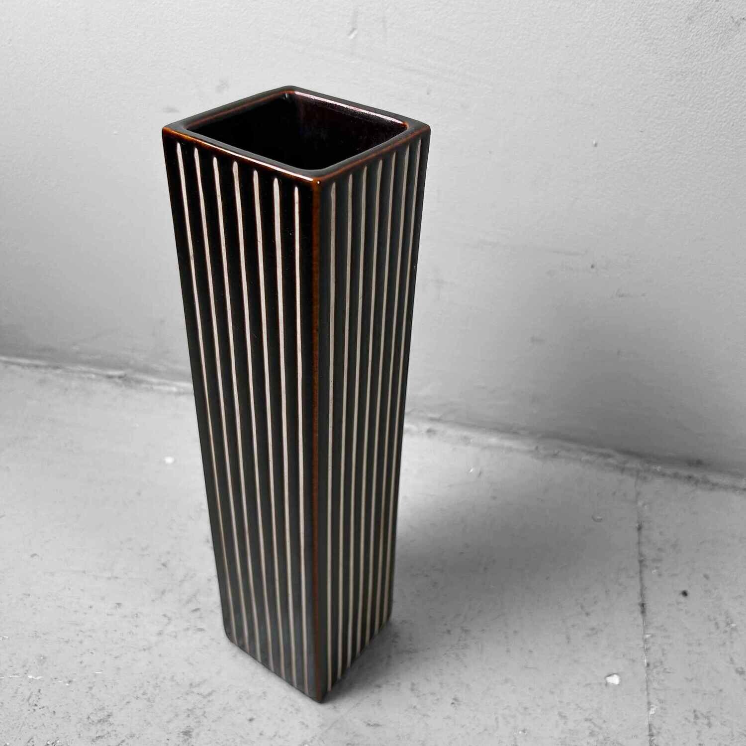 Mid Century Keramieken Ikebana 生花 Bloemenvaas.