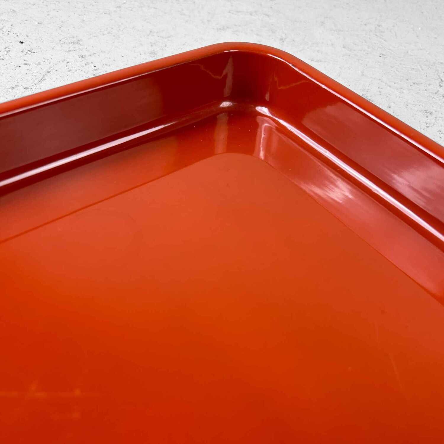 Urushi Houten Lakwerk Dienblad, Shōwa-periode, Japan.