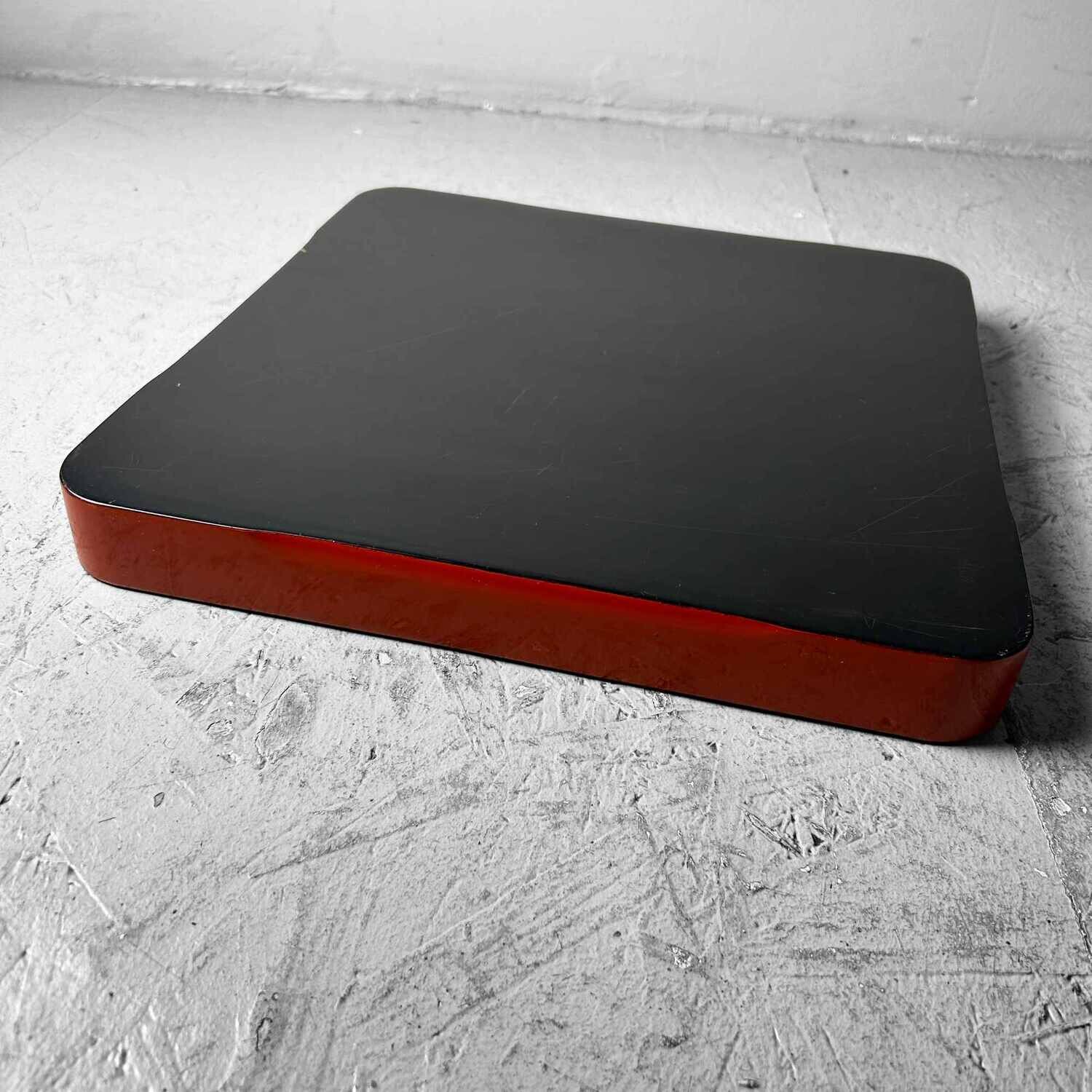 Urushi Houten Lakwerk Dienblad, Shōwa-periode, Japan.