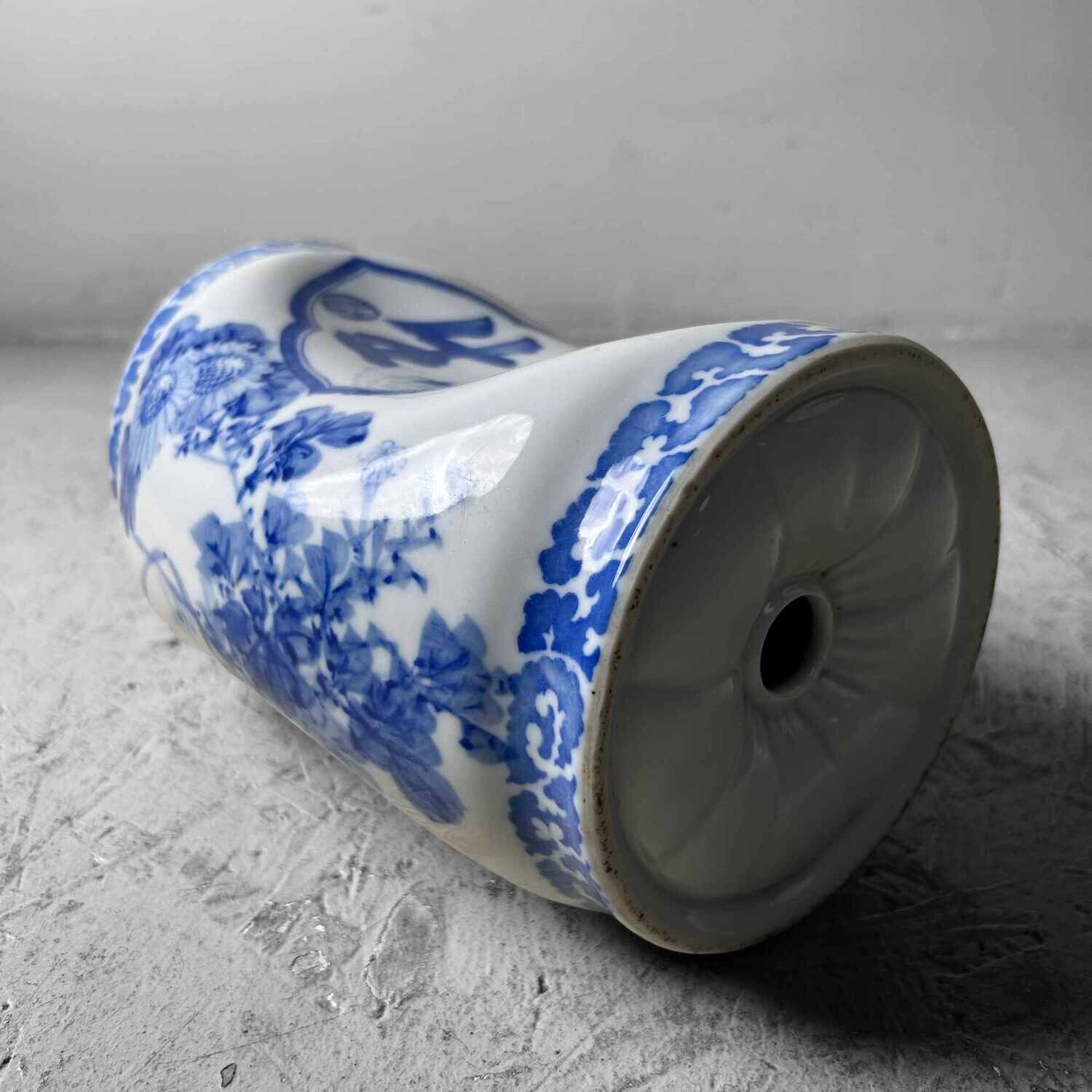 Porcelain Makura Pillow, Shōwa Era, Japan.