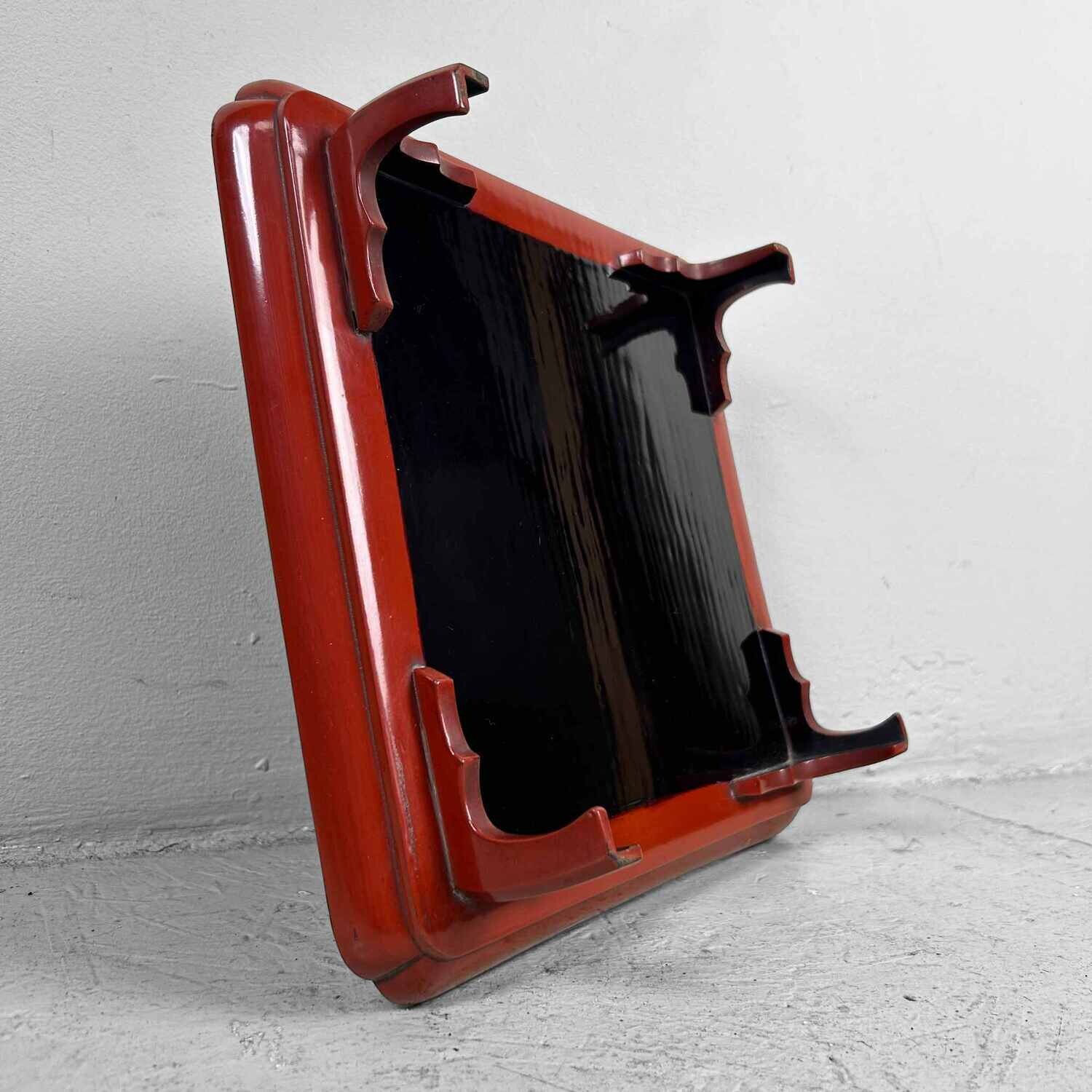 Set of (10) Urushi Lacquer Serving Tables, Taishō Period, Japan.