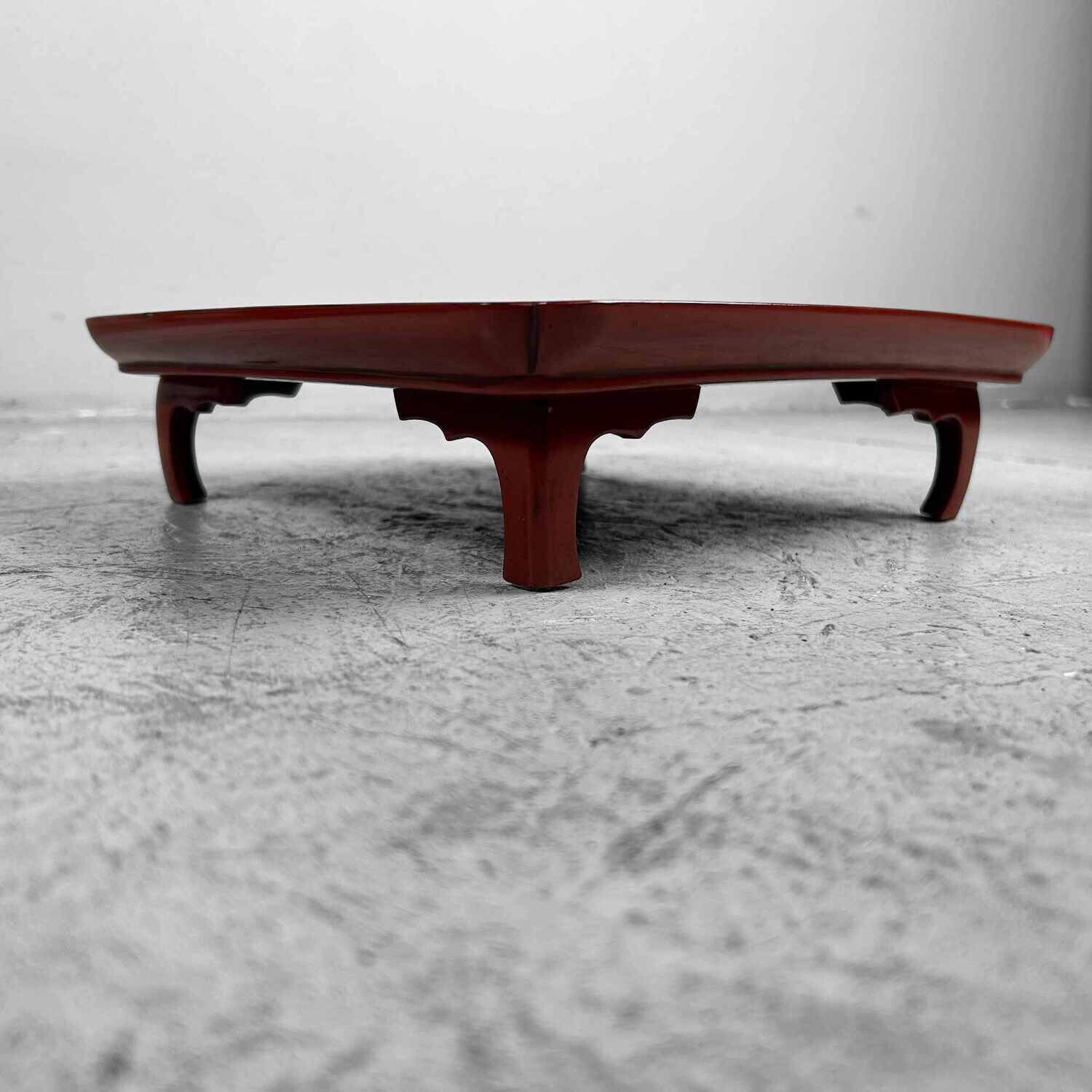 Set of (10) Urushi Lacquer Serving Tables, Taishō Period, Japan.