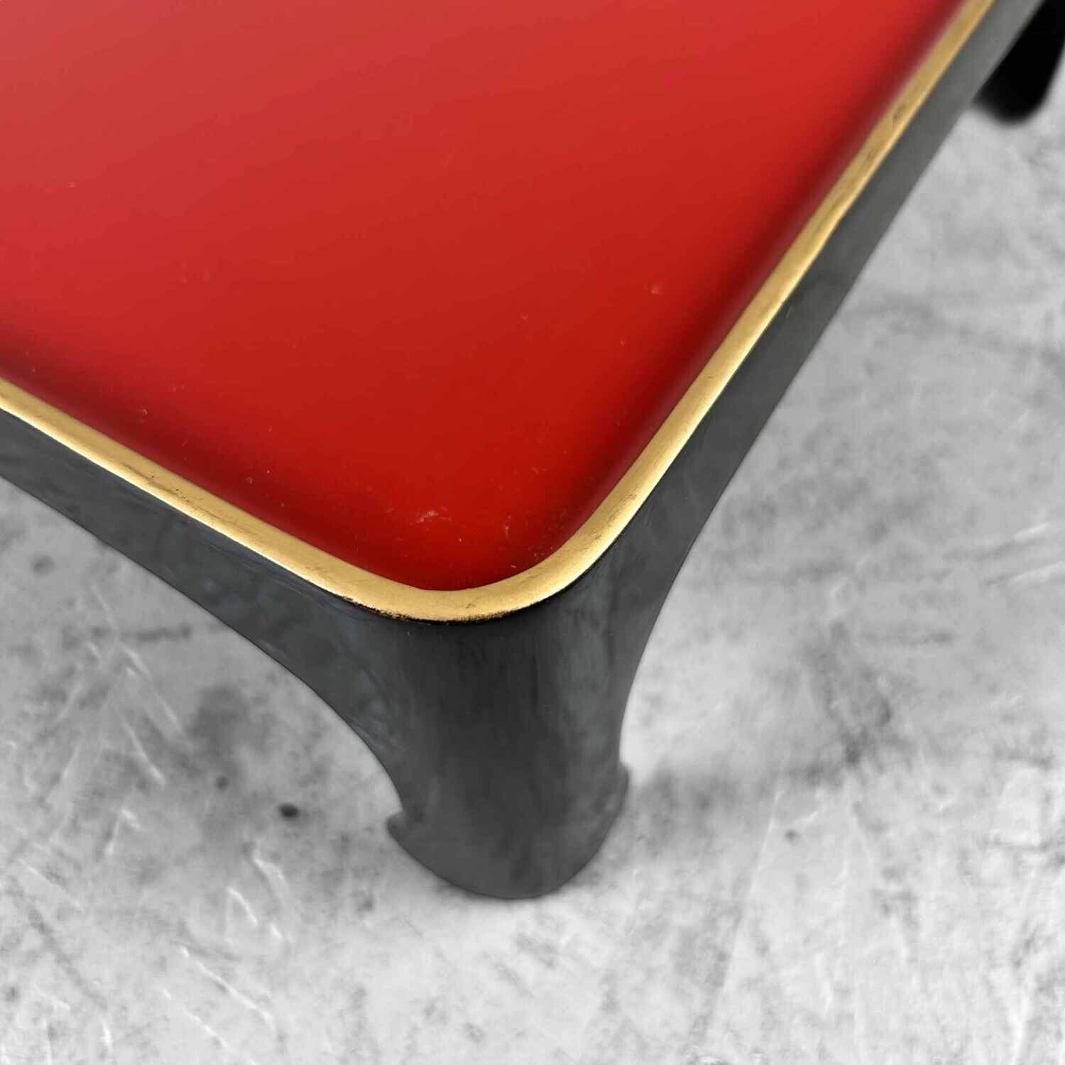 Set (11) Traditionele Urushi Lakwerk Serveertafels, Taishō-periode, Japan.