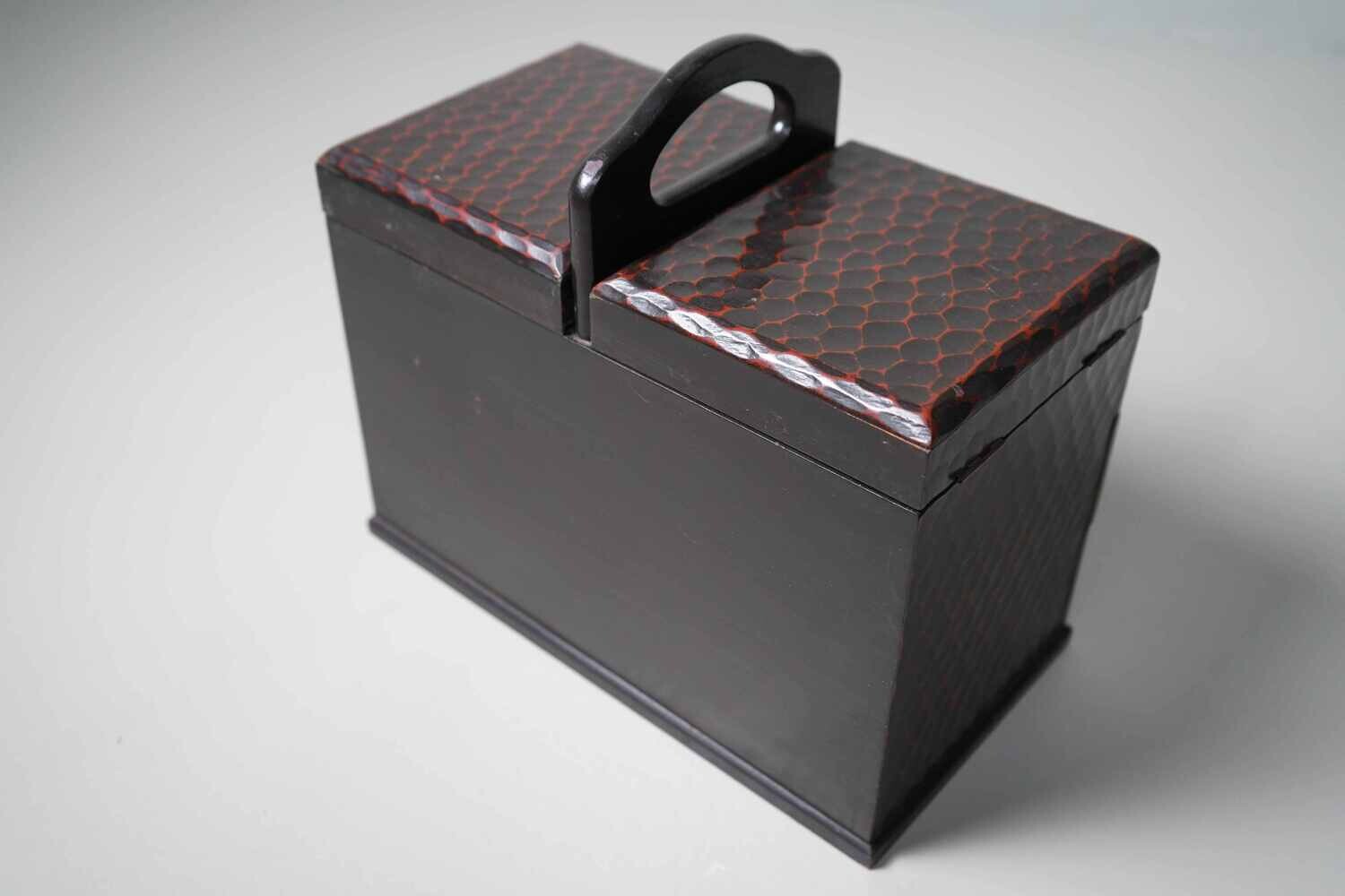 Haribako 'Kamakura Bori' Sewing Box 針 箱, Japan, 1960s.