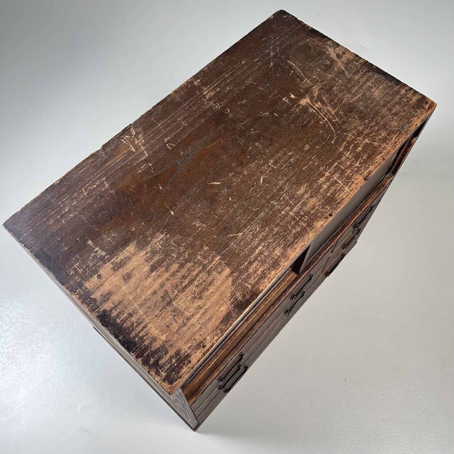 Traditionele Japanse Tansu, Opbergmeubel, Taishō-periode.