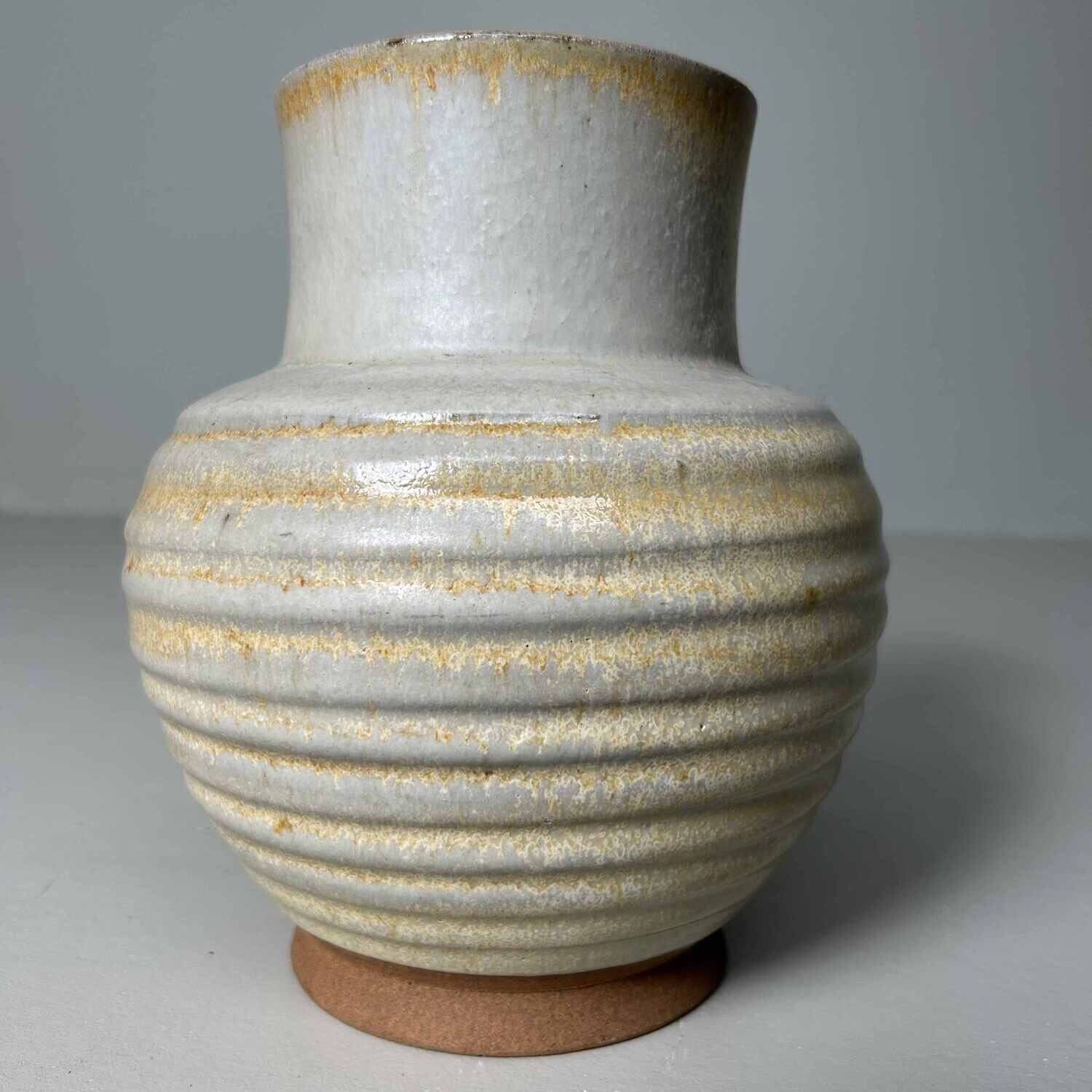 Aardewerken Kyo-Yaki Ikebana Bloemenvaas, Japan.