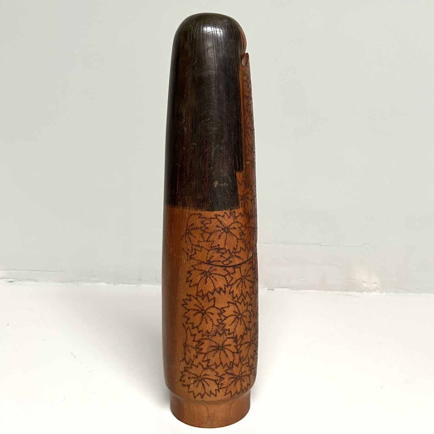 Zeldzame Vintage Kokeshi van Inosuke Kobayashi, Japan.