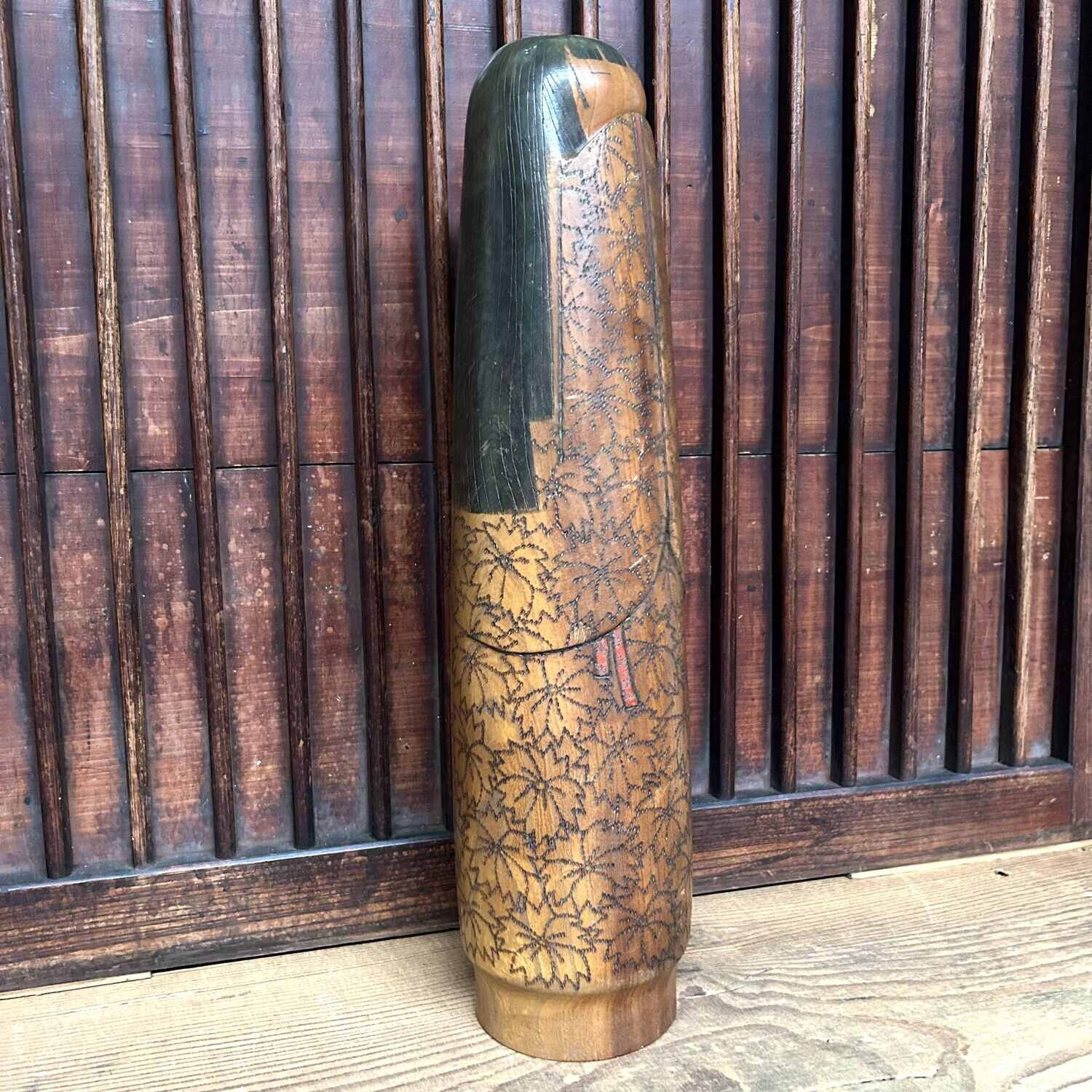 Zeldzame Vintage Kokeshi van Inosuke Kobayashi, Japan.