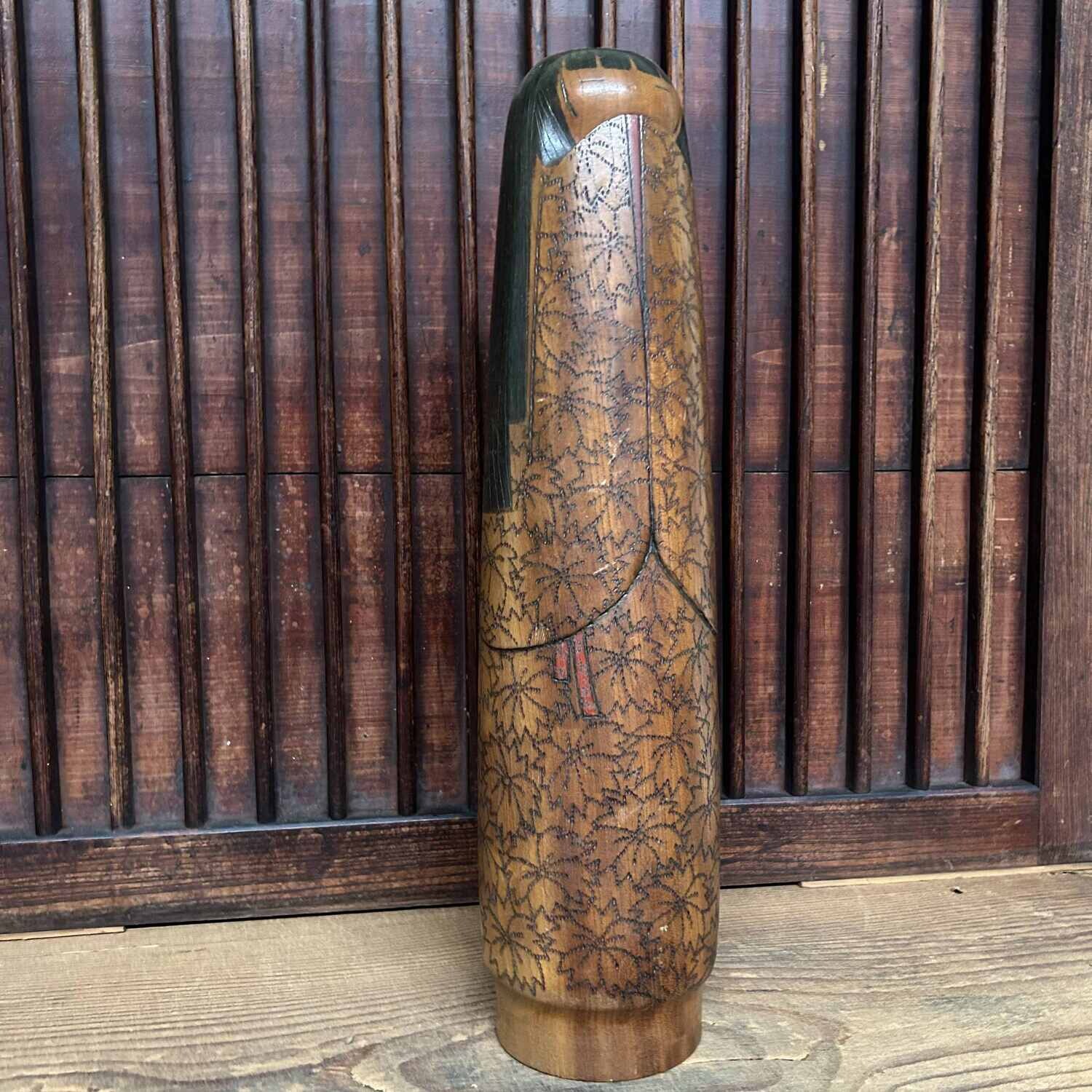 Zeldzame Vintage Kokeshi van Inosuke Kobayashi, Japan.