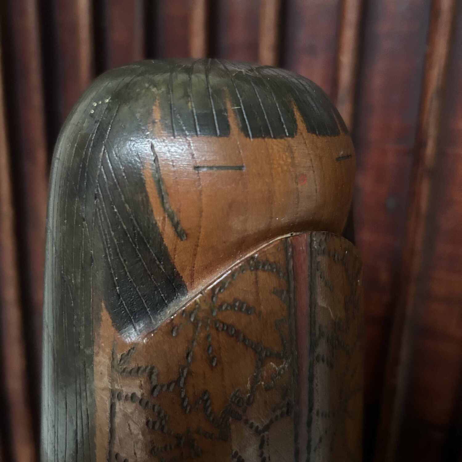 Zeldzame Vintage Kokeshi van Inosuke Kobayashi, Japan.