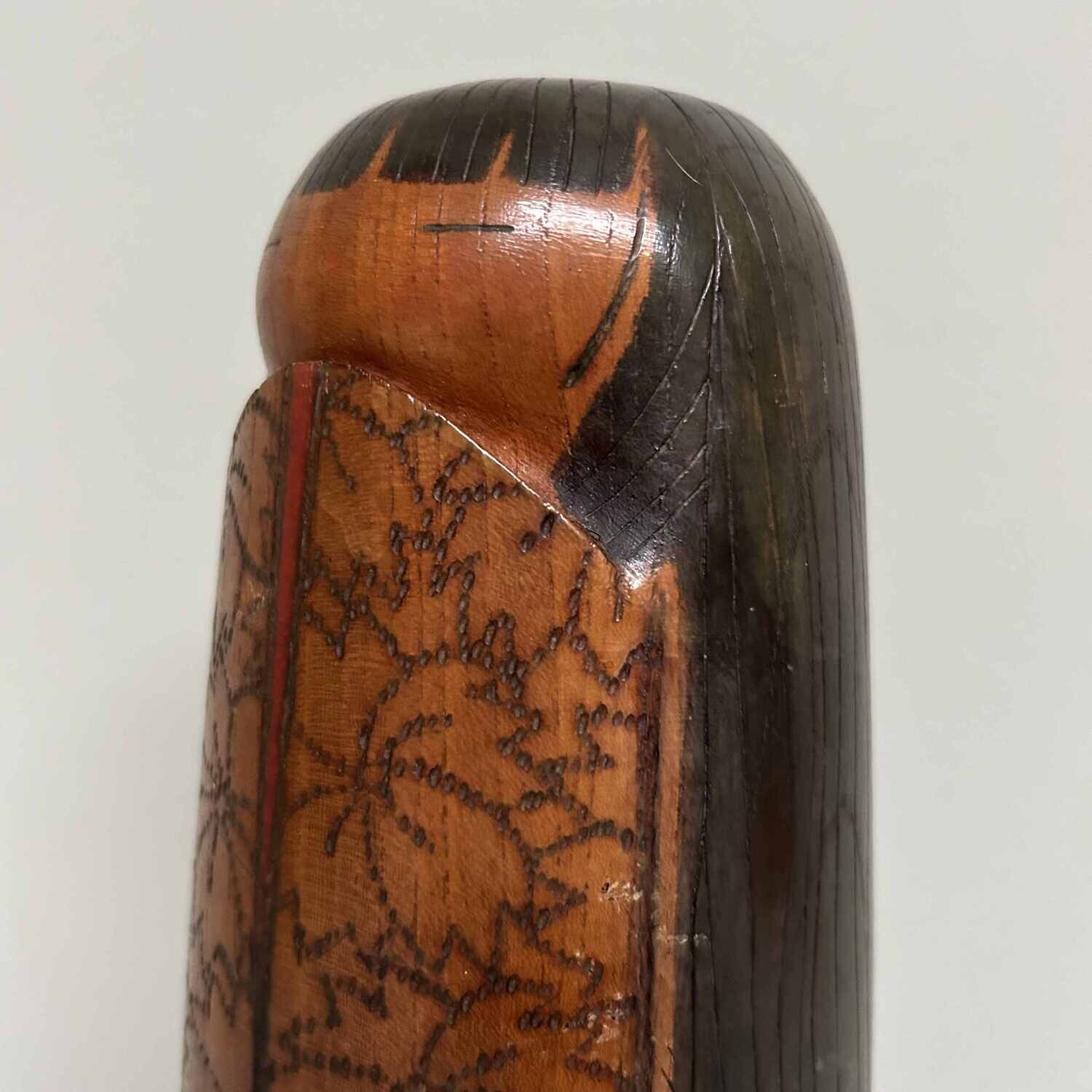 Zeldzame Vintage Kokeshi van Inosuke Kobayashi, Japan.