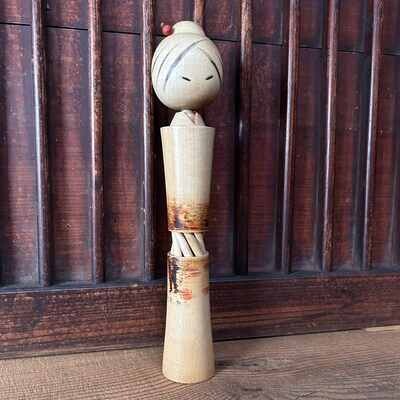 Elegant Vintage Creative Kokeshi by Ryoichi, Japan.