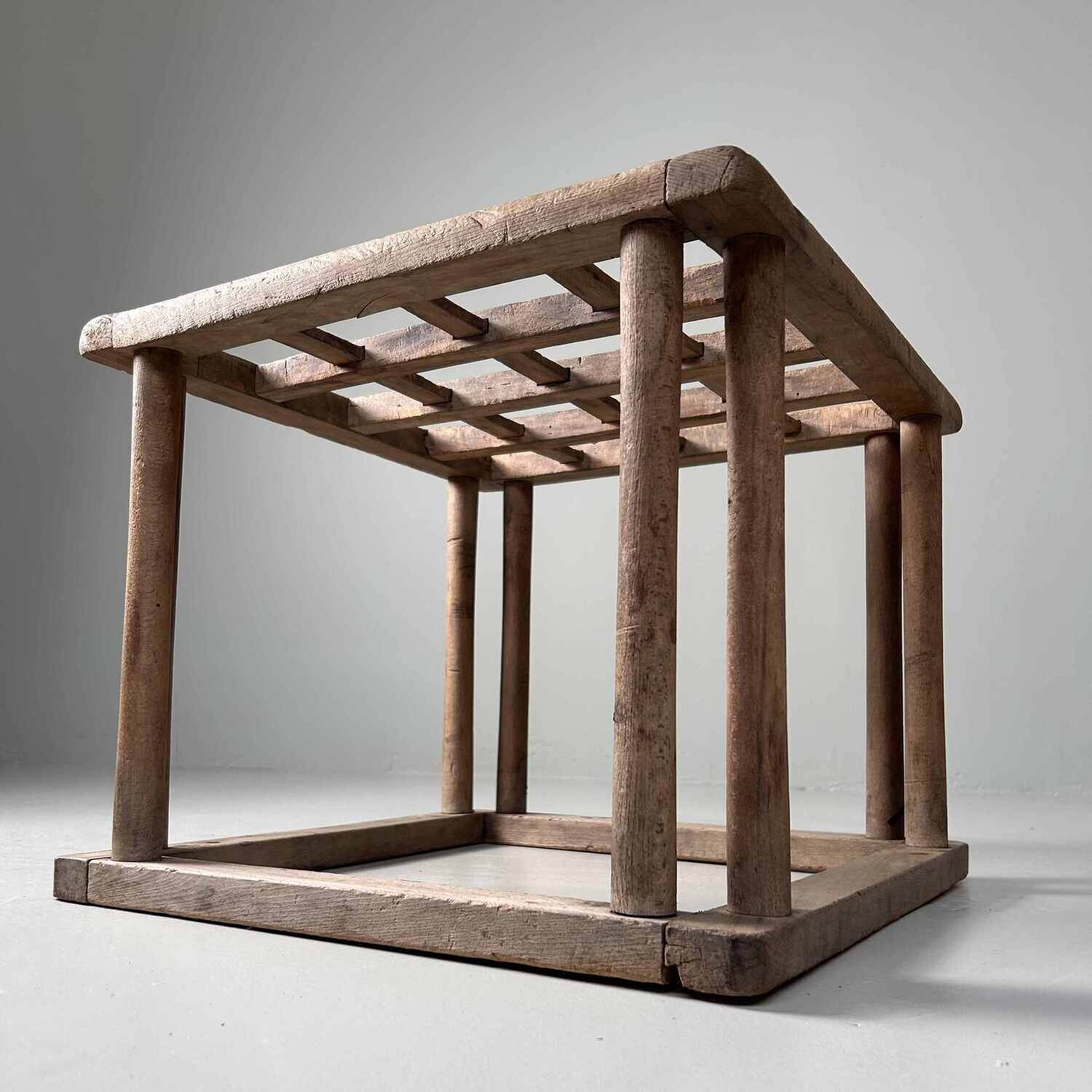 Antique Kotatsu Table, Taisho Era, Japan.