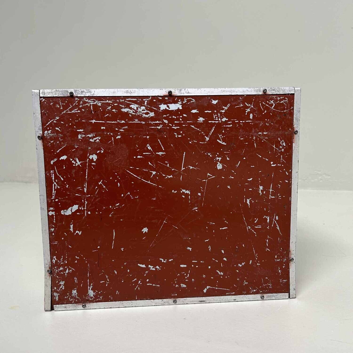 Metal Drawer Cabinet, 'Reception' 受付, Shōwa Period.