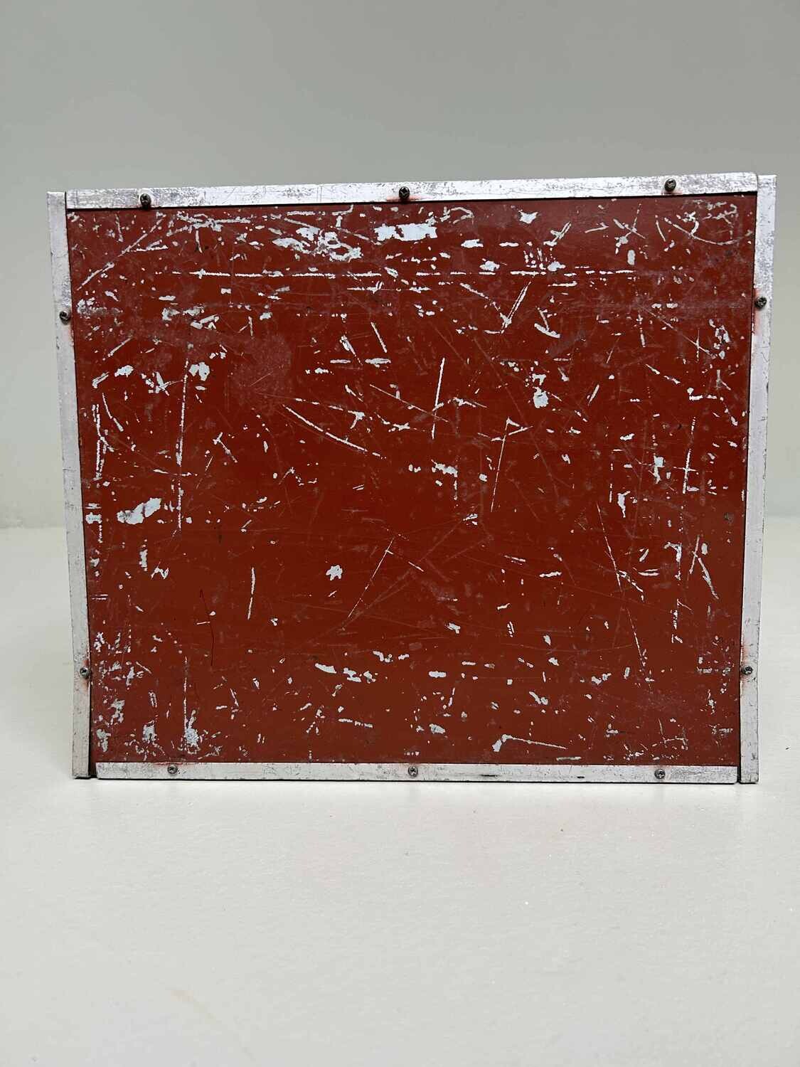 Metal Drawer Cabinet, 'Reception' 受付, Shōwa Period.