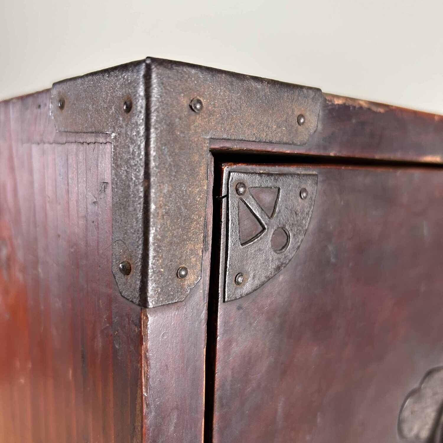 Japanse Traditionele Tansu Ladekast, Meiji-periode.
