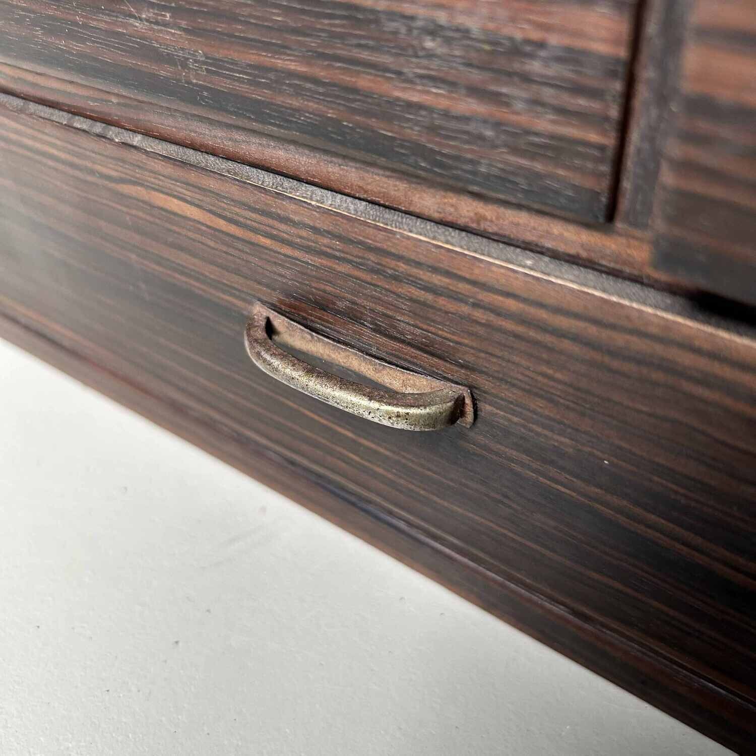 Authentic Japanese Haribako 針箱 Sewing Box, Shōwa Period.