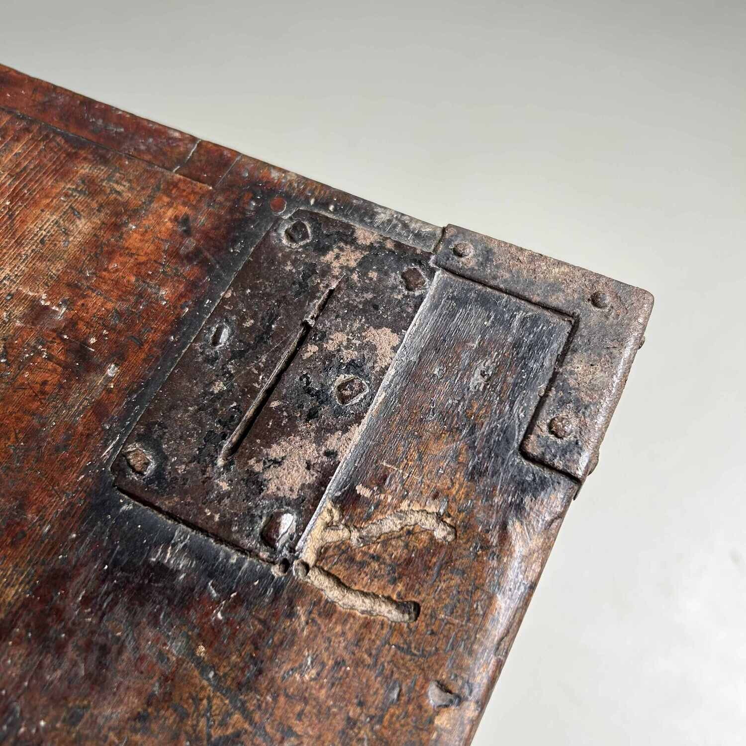 Antique Kake-suzuri (懸硯) Document Cabinet, Meiji Period, Japan.