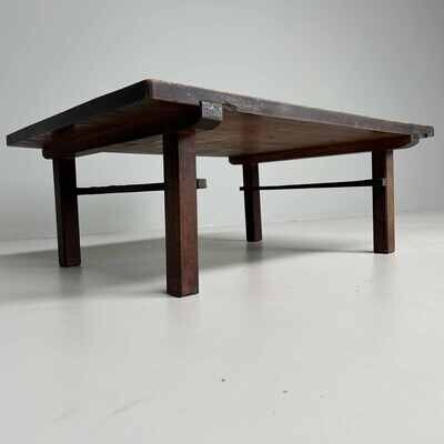 Minimalist Low Wooden Table, Taishō Period, Japan.