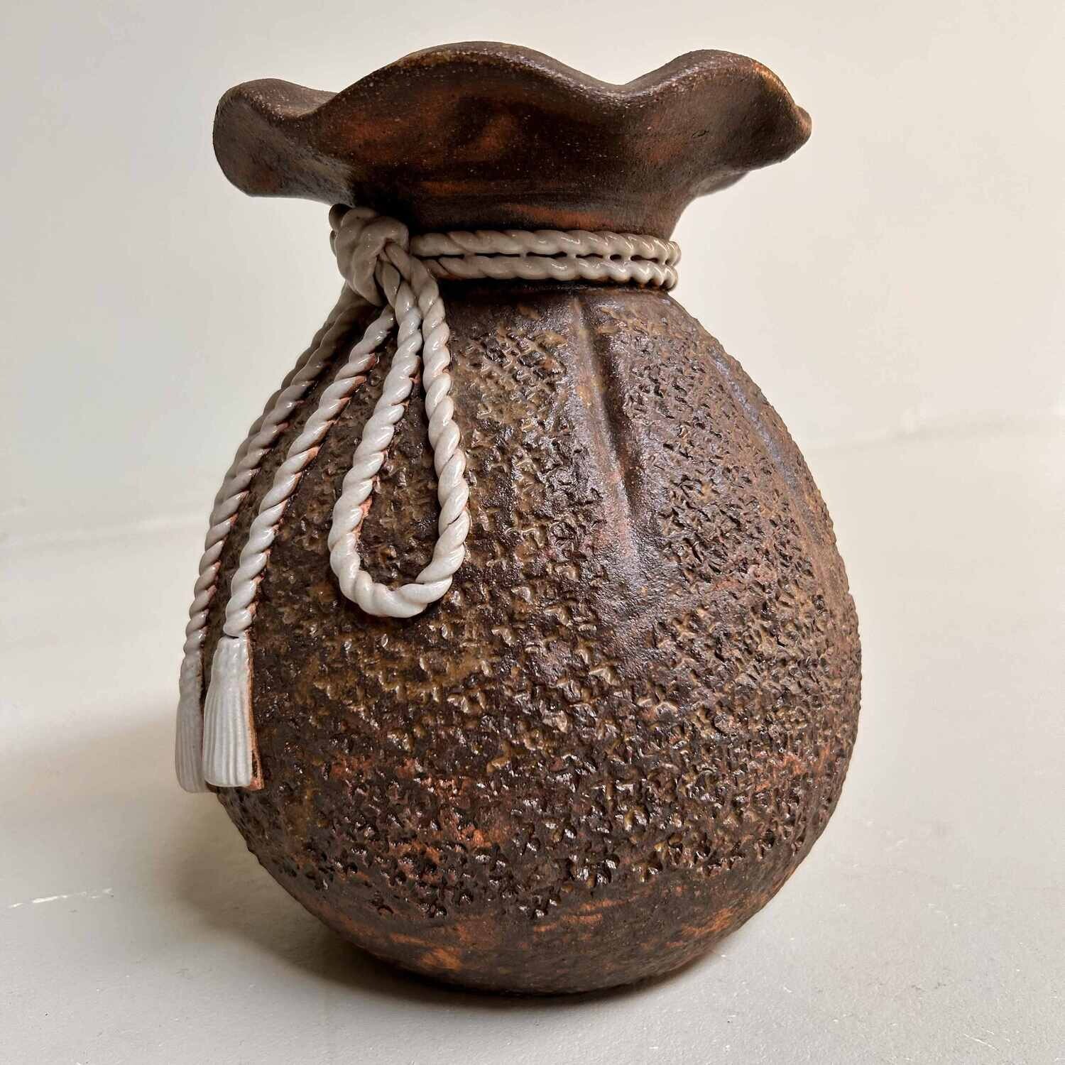 Shigaraki Keramieken Ikebana, Shōwa-periode, Japan.