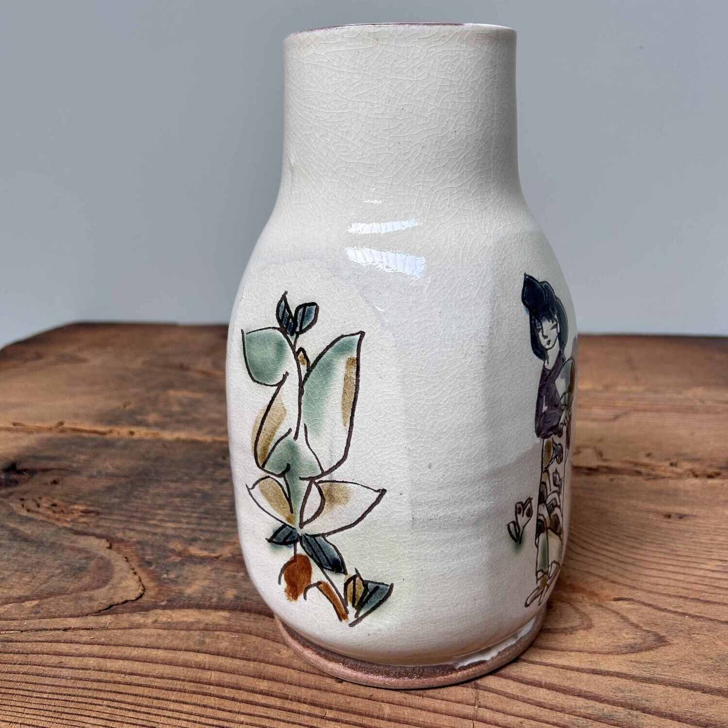 Ikebana Flower Vase by Sakujiro Terao, 1960s, Japan.