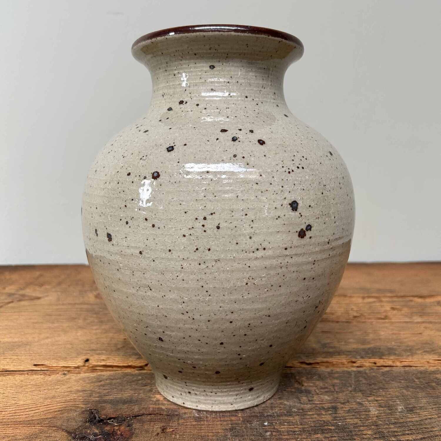 Ikebana Bloemenvaas Kotobuki ware 寿焼, Japan, Shōwa-periode.