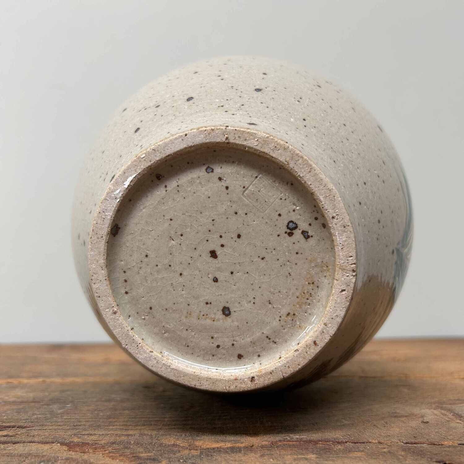 Ikebana Bloemenvaas Kotobuki ware 寿焼, Japan, Shōwa-periode.