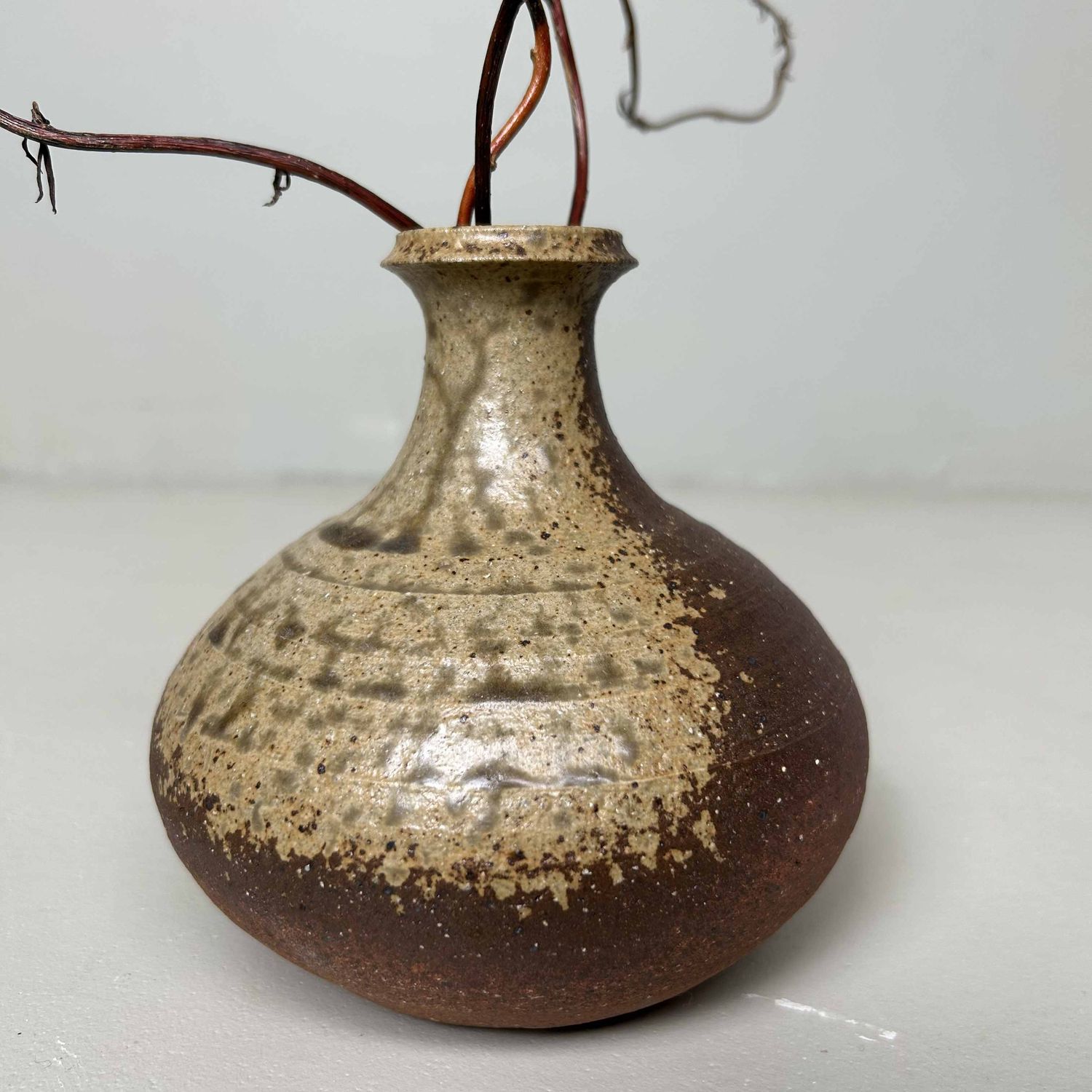 Zeldzame Ikebana, Rakusai Takahashi 四代 高橋楽斎, jaren '60, Japan.