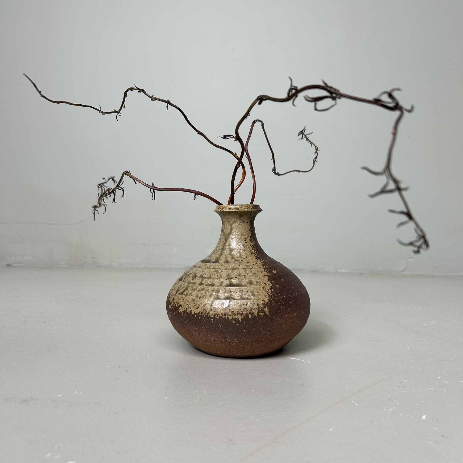 Zeldzame Ikebana, Rakusai Takahashi 四代 高橋楽斎, jaren '60, Japan.